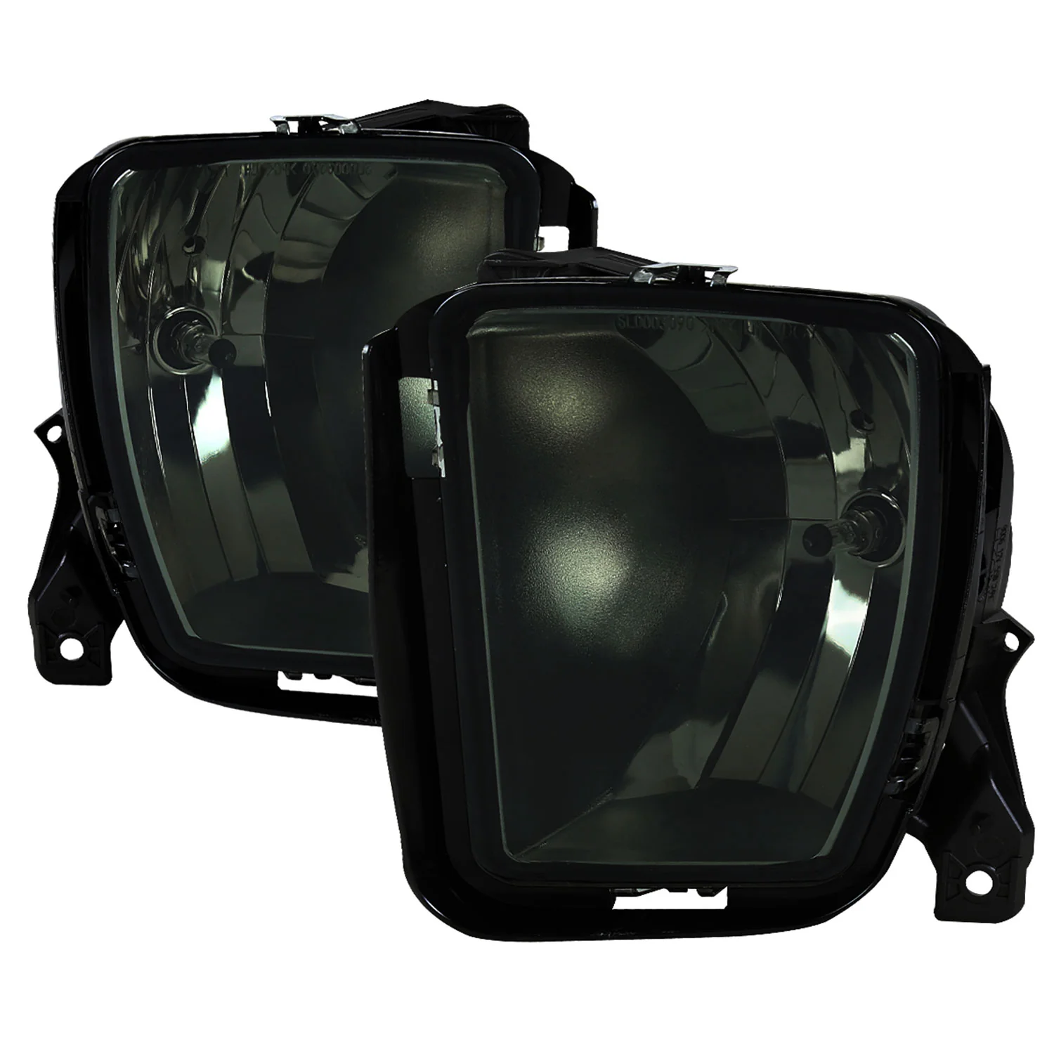2013-2018 Dodge RAM 1500 9006 Fog Lights Kit Chrome Housing/Smoke Lens