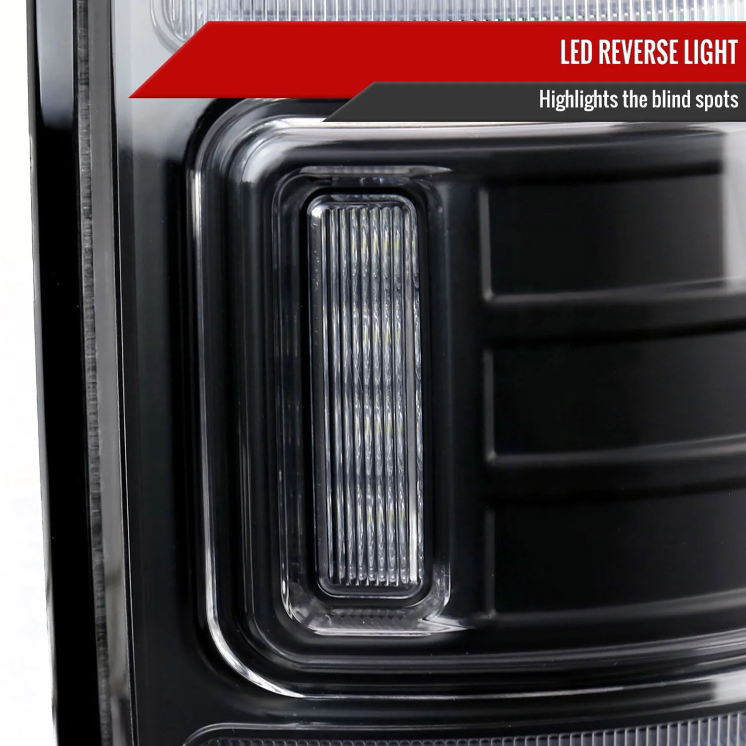 2013-2018 RAM 1500/2500/3500 Signal LED Tail Lights Matt Black/Clear - Image 6