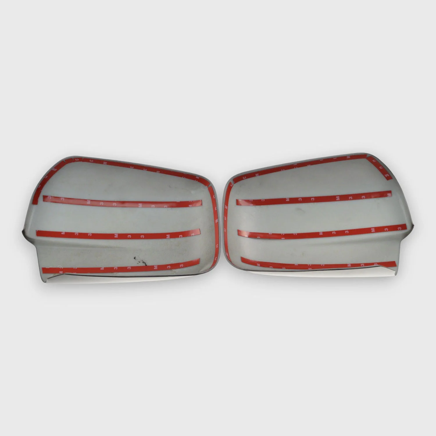 2013-2018 RAM RAM 1500 Mirror Cover Caps Gloss Black 2Pcs ABS Plastic - Image 3