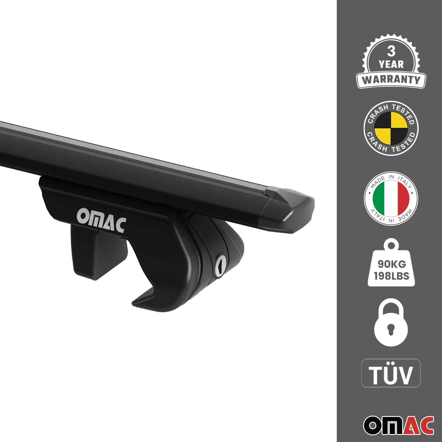 2013-2019 Ford Escape Roof Racks & Roof Rack Rails Black - Image 3