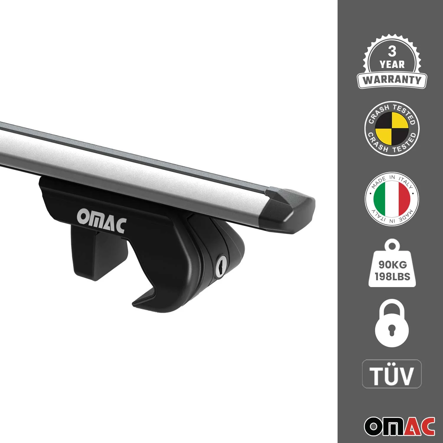 2013-2019 Ford Escape Roof Racks & Roof Rack Rails Silver - Image 3