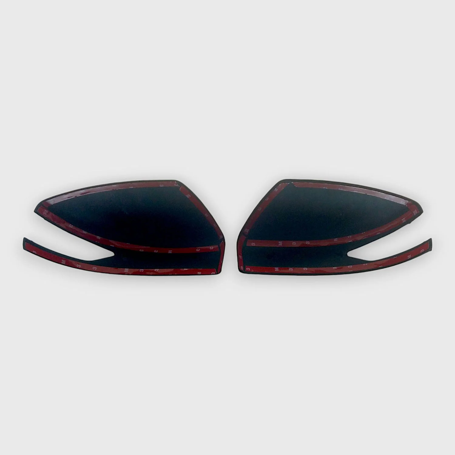 2013-2019 Nissan Sentra Mirror Cover Caps Gloss Black 2Pcs ABS Plastic - Image 3