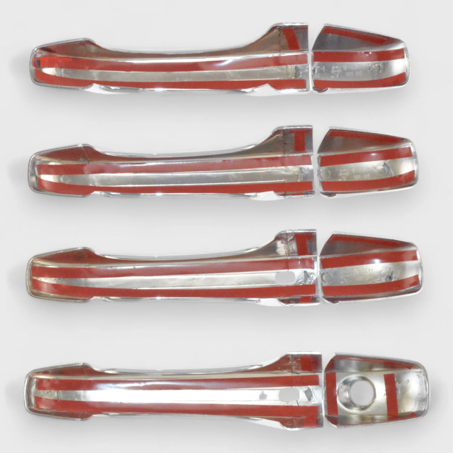 2013-2020 Dodge Journey Door Handle Cover Chrome 8Pcs ABS Plastic - Image 3