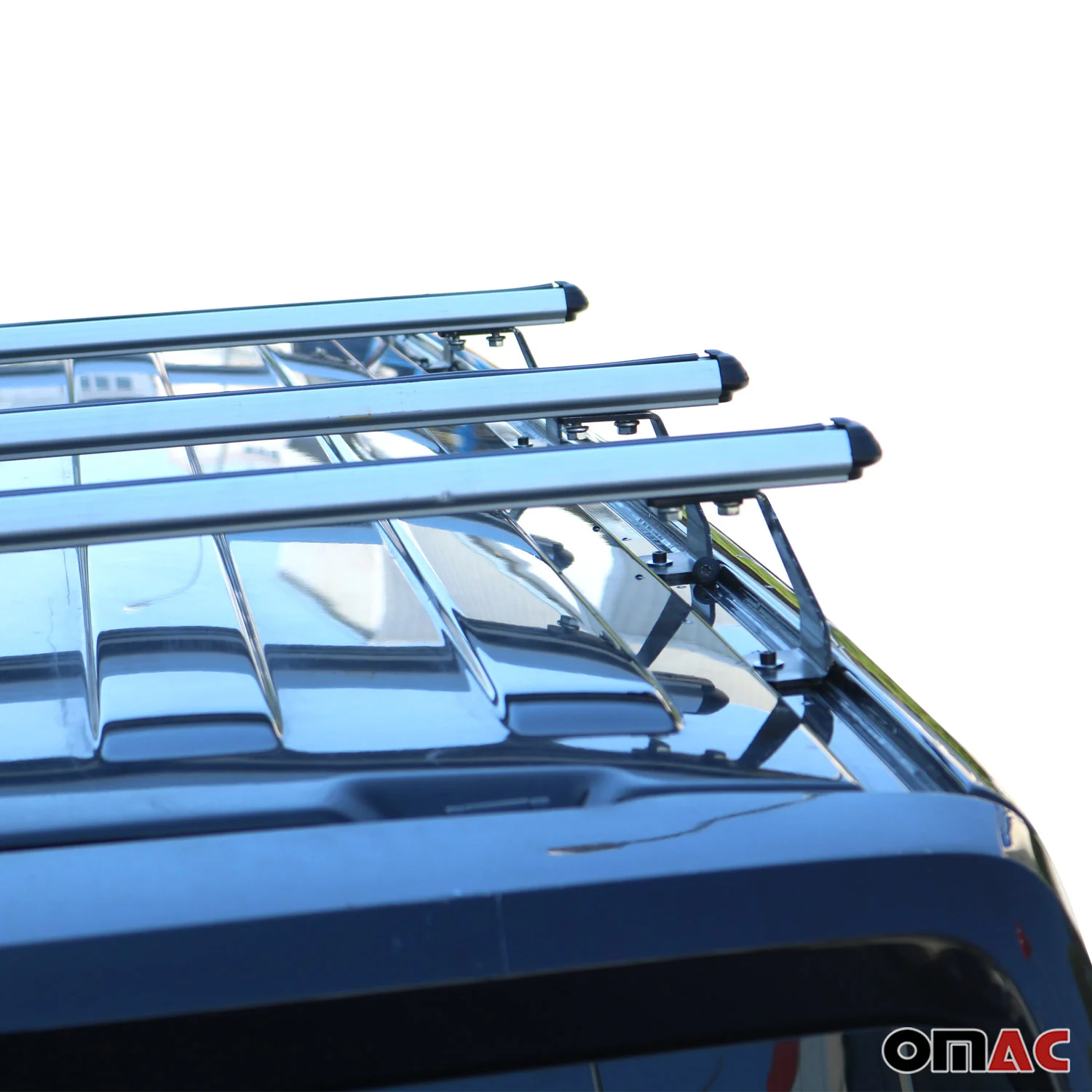 2013-2021 Nissan NV200 Roof Rack Cross Bars Luggage Carrier Aluminium Silver 3 Pcs - Image 8