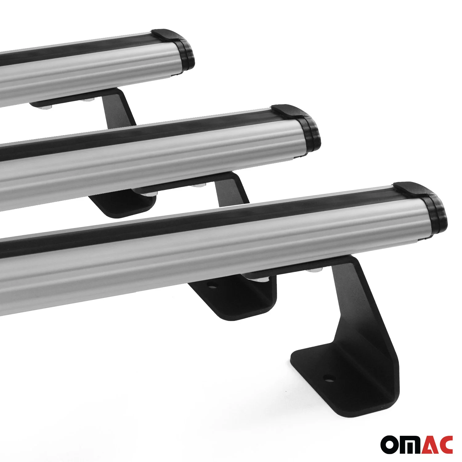 2013-2021 Nissan NV200 Roof Rack Cross Bars Luggage Carrier Aluminium Silver 3 Pcs - Image 9