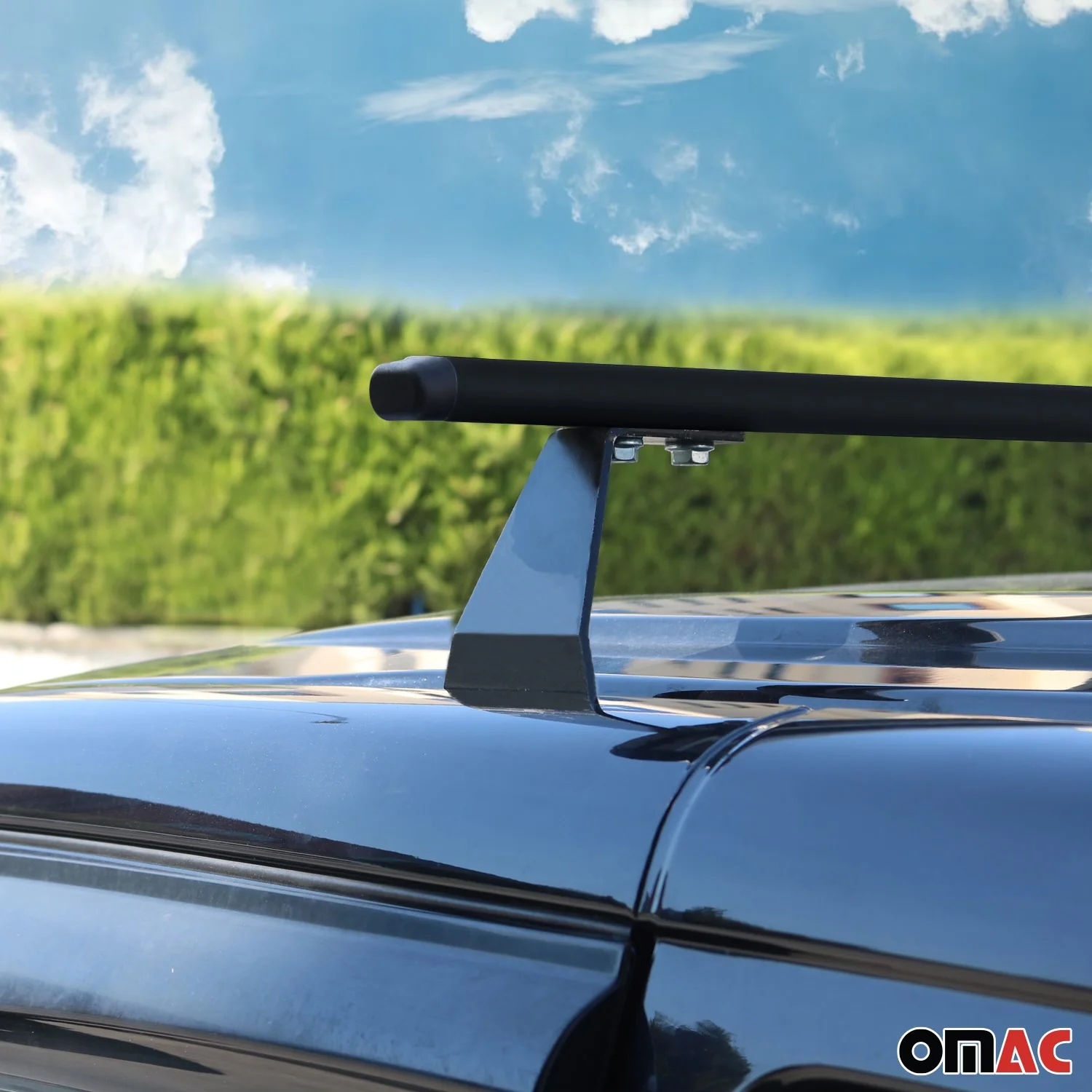 2013-2021 Nissan NV200 Roof Rack Cross Bars Luggage Carrier Steel Black 3 Pcs - Image 4