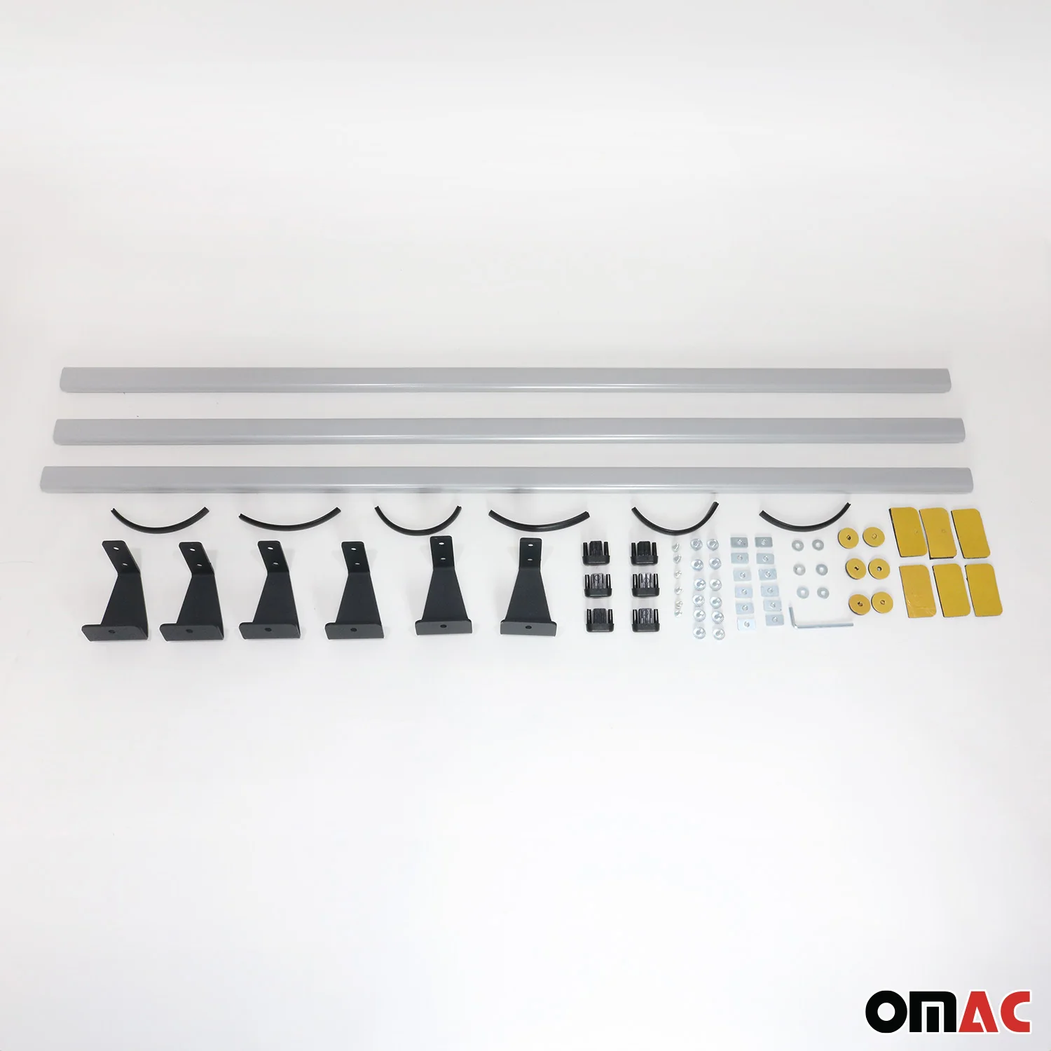2013-2021 Nissan NV200 Roof Rack Cross Bars Luggage Carrier Steel Silver 3 Pcs - Image 6