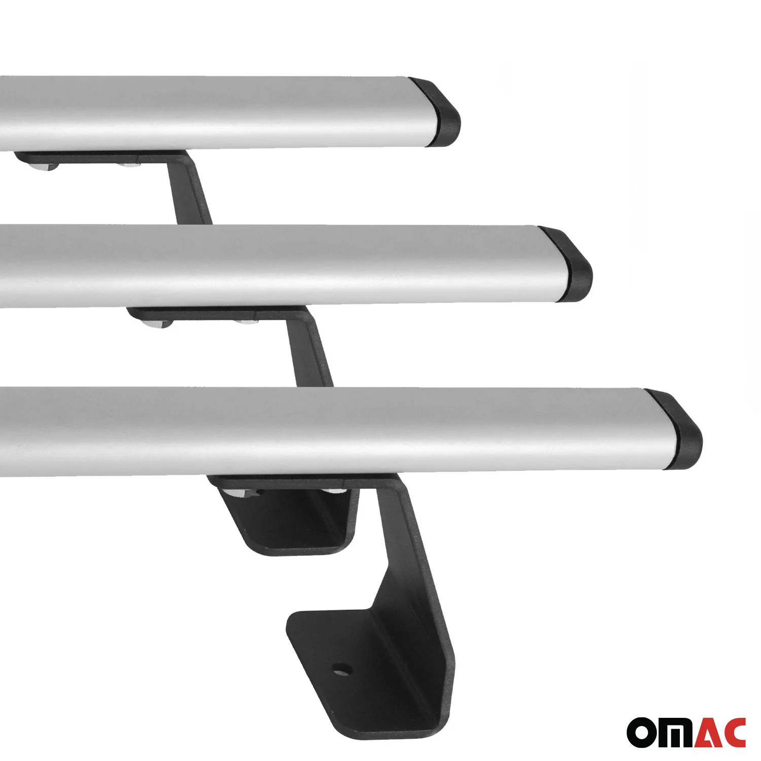 2013-2021 Nissan NV200 Roof Rack Cross Bars Luggage Carrier Steel Silver 3 Pcs - Image 7