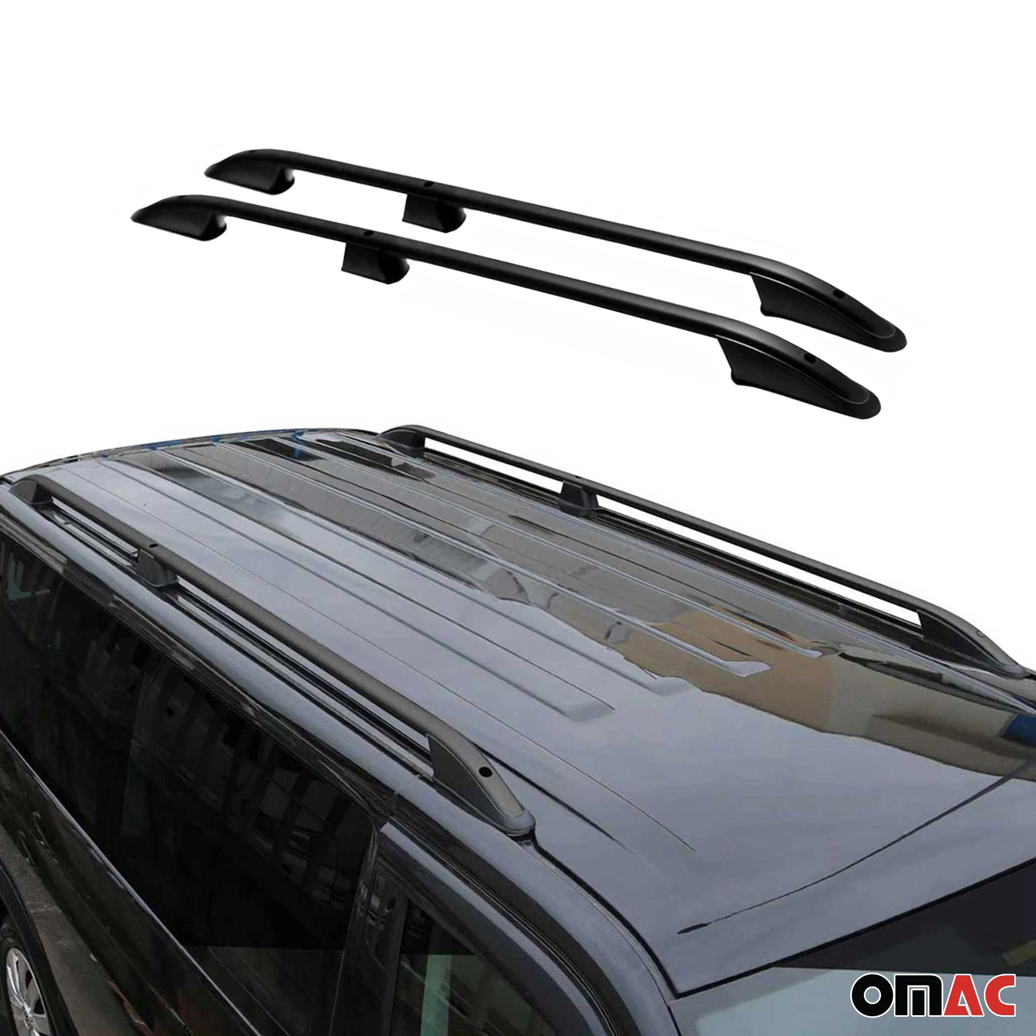 2013-2021 Nissan NV200 Roof Rack Rails Side Rails Black - Image 5