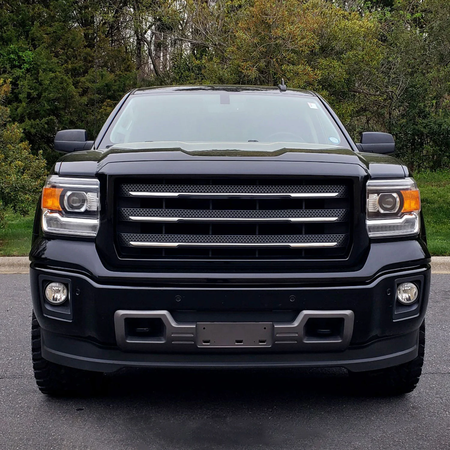 2014-2015 GMC Sierra 1500 H3 Fog Lights Chrome Housing/Clear Lens - Image 8