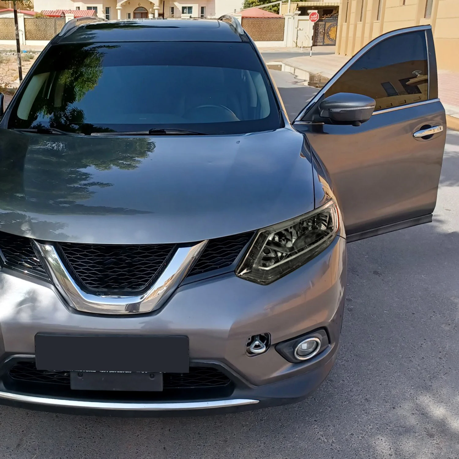 2014-2016 Nissan Rogue LED Strip Factory Style Headlights Chrome/Smoke Lens - Image 10