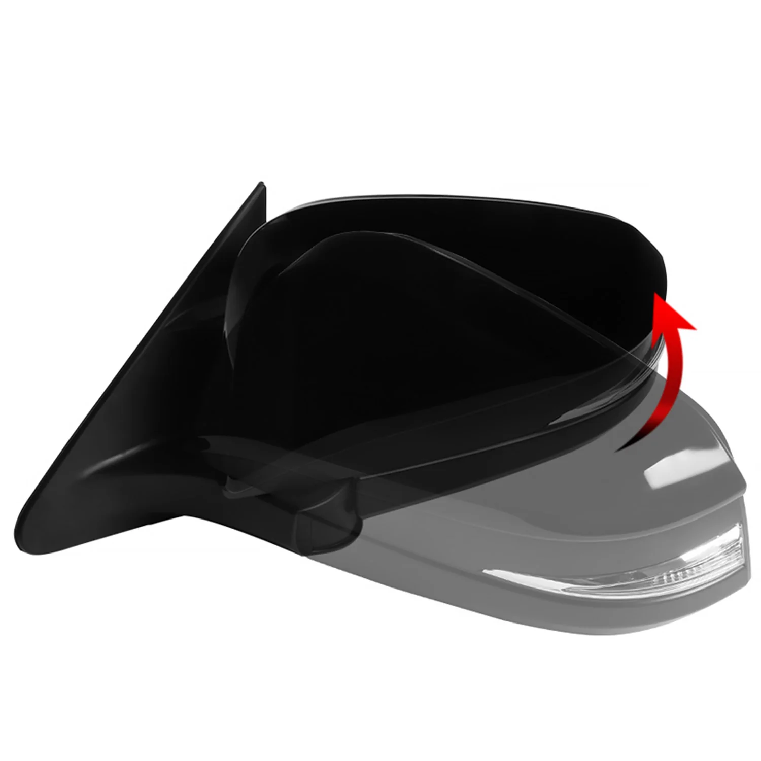 2014-2016 Toyota Highlander Black 5Pin Side Mirror LED Turn Signal Driver - Image 7