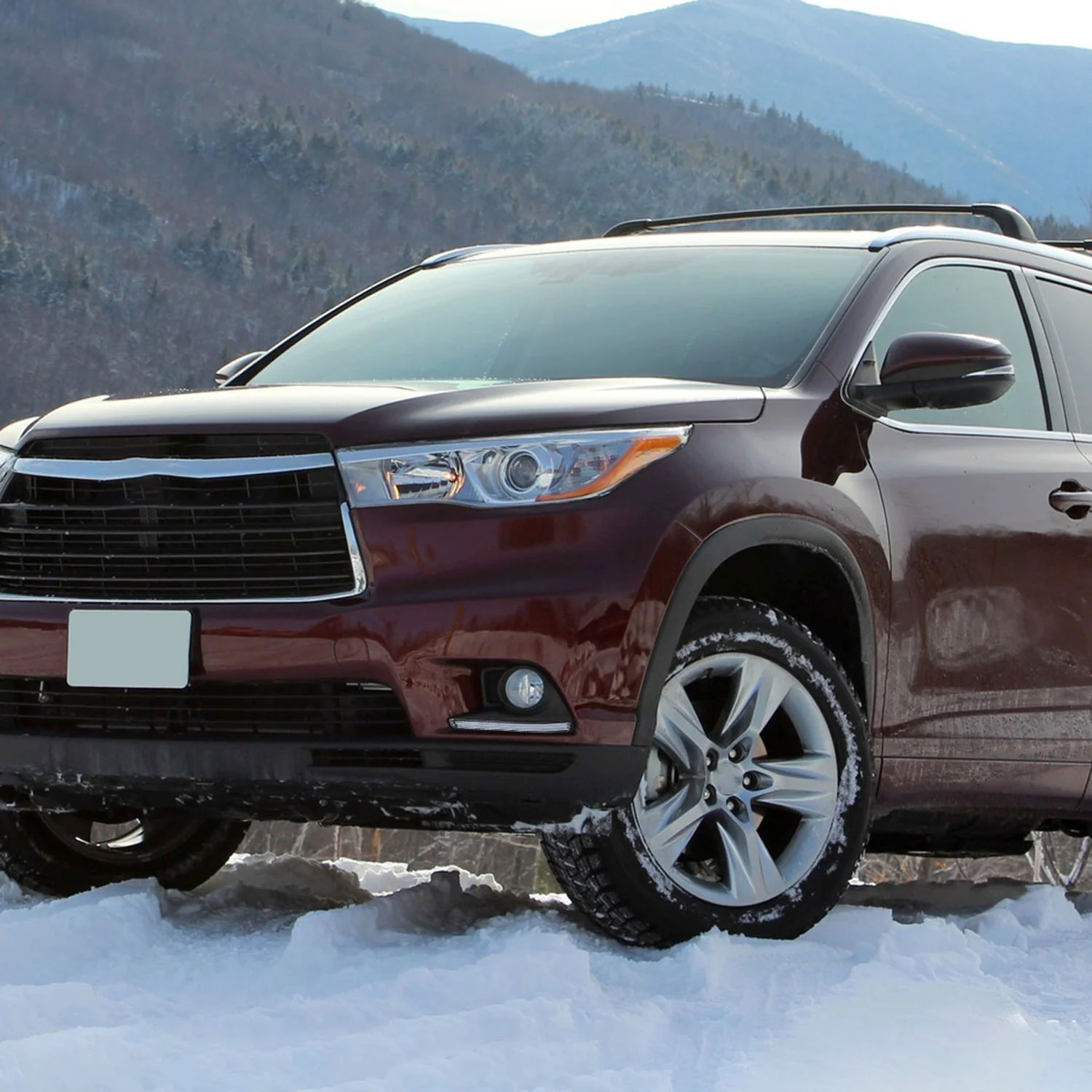 2014-2016 Toyota Highlander H16 Fog Lights Kit w/ LED Light Strip Chrome/Clear - Image 9