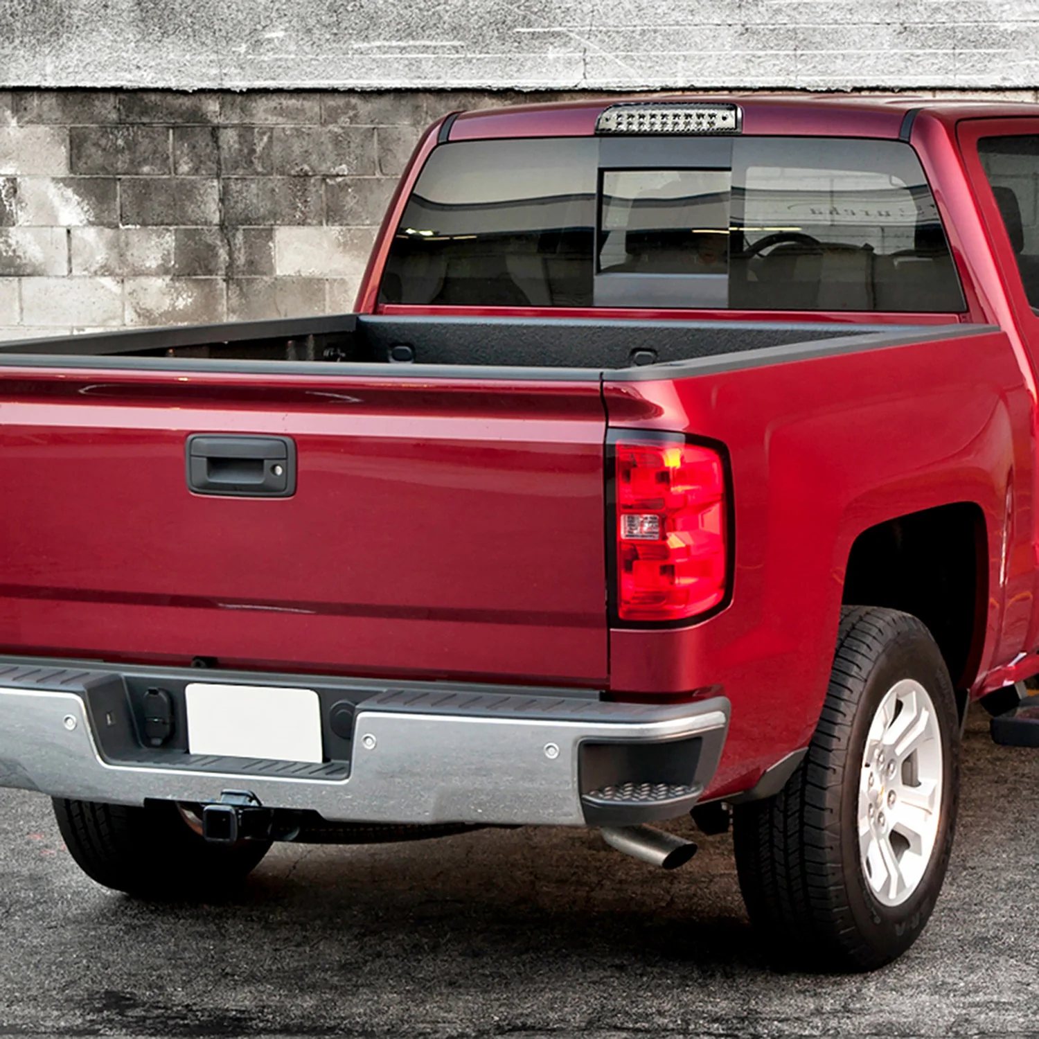 2014-2018 Chevy Silverado/ GMC Sierra LED 3rd Brake Light Chrome/Clear Lens - Image 10
