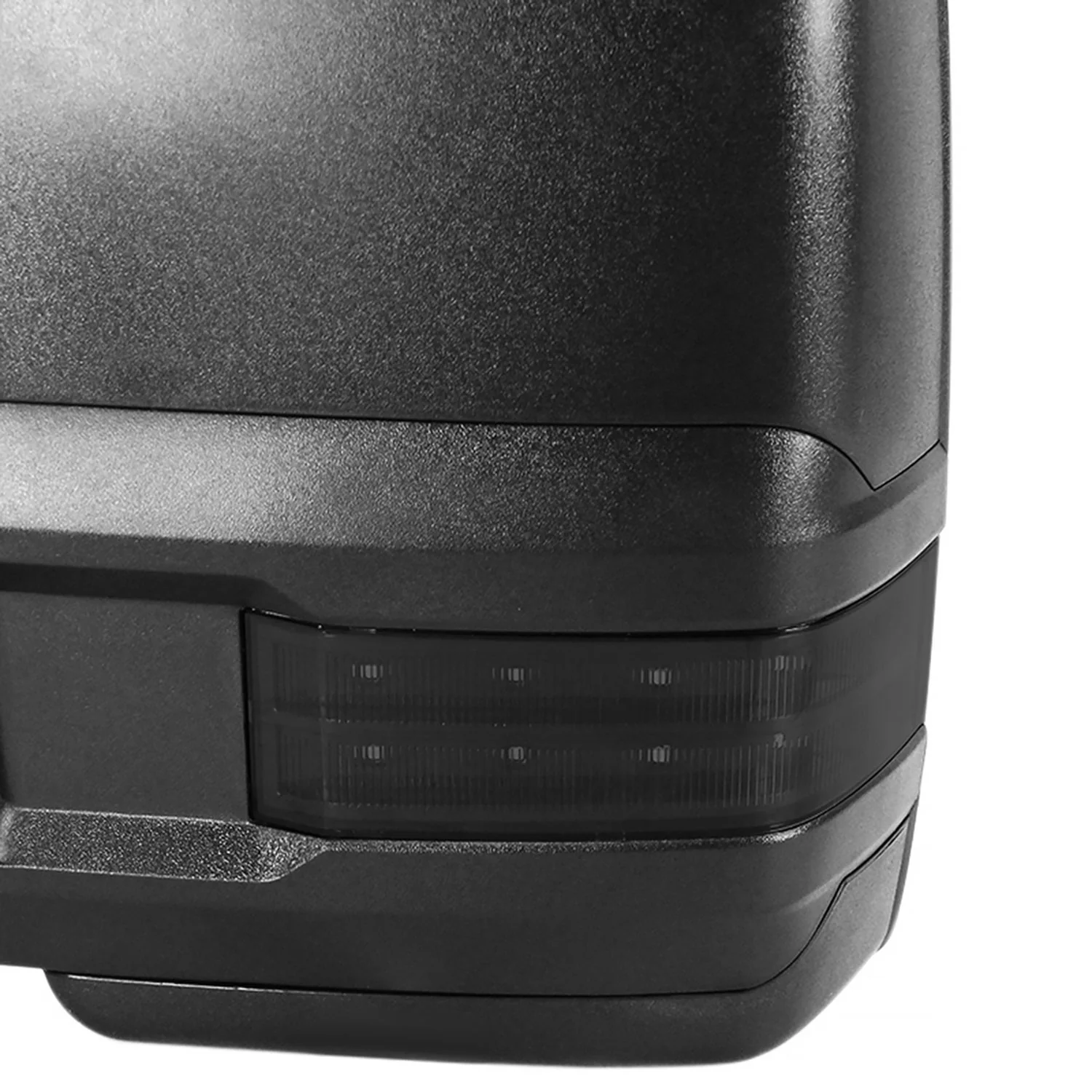 2014-2018 Chevy Silverado/ Sierra Folding Heated & Manual Towing Mirrors Black - Image 6