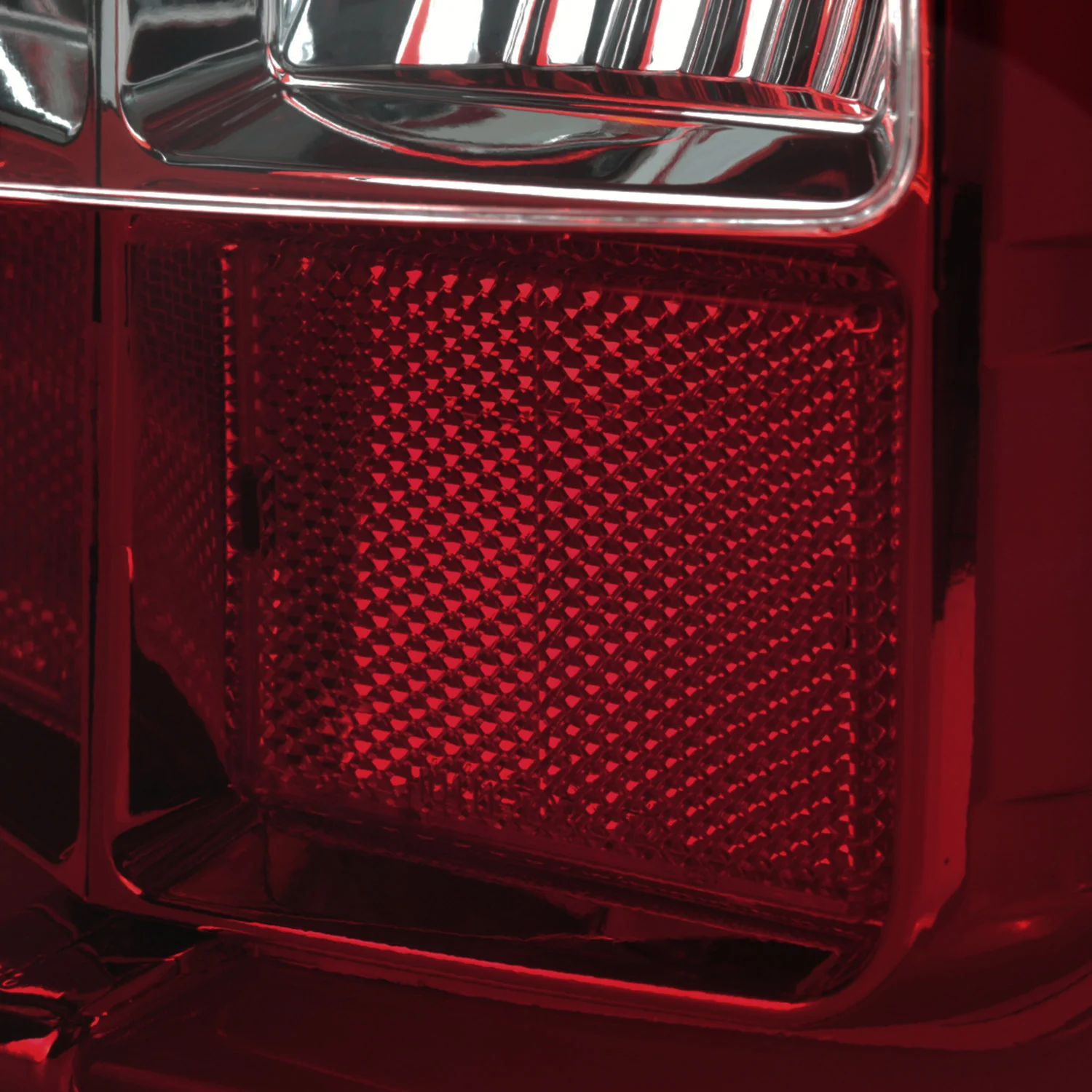 2014-2018 GMC Sierra 1500/2500HD/3500HD LED Tail Lights Chrome/Red Smoke Lens - Image 6