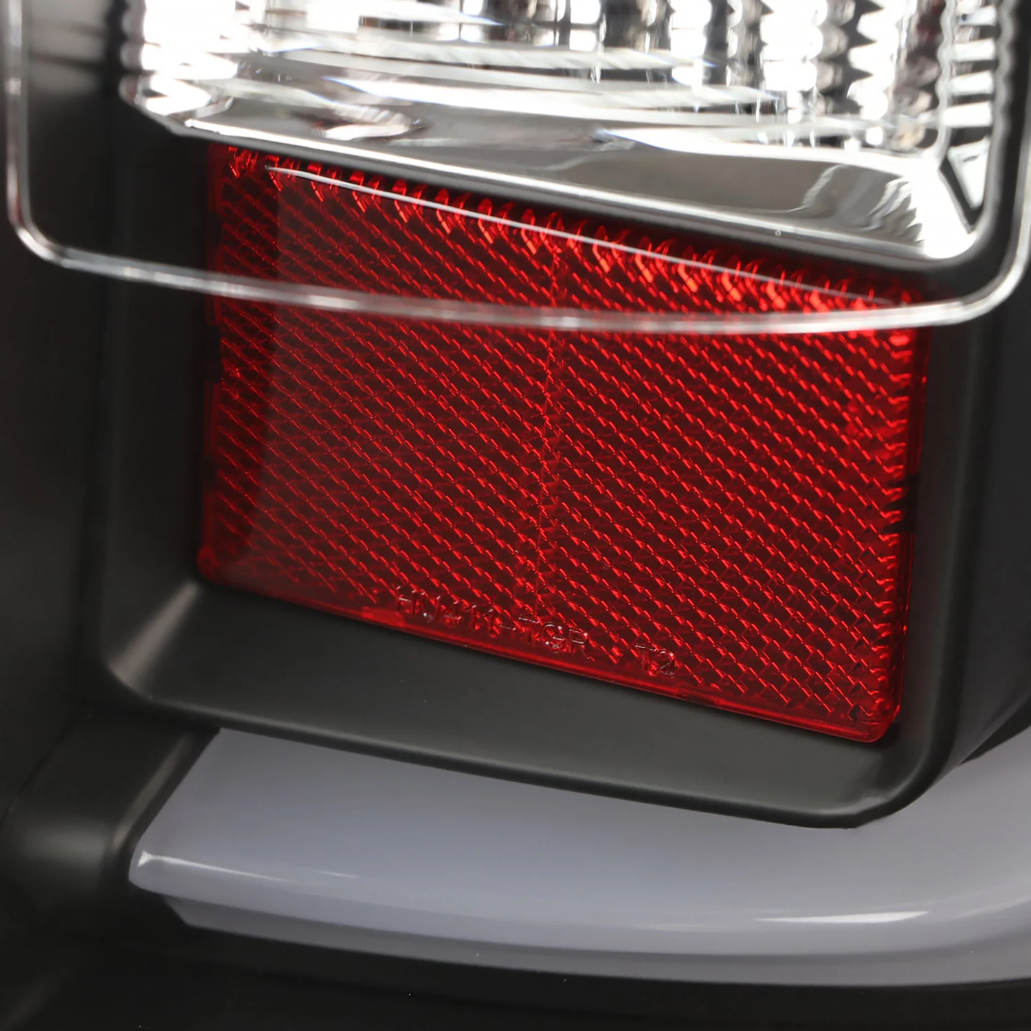 2014-2018 GMC Sierra 1500/2500HD/3500HD V2 LED Tail Lights Matte Black/Clear - Image 6