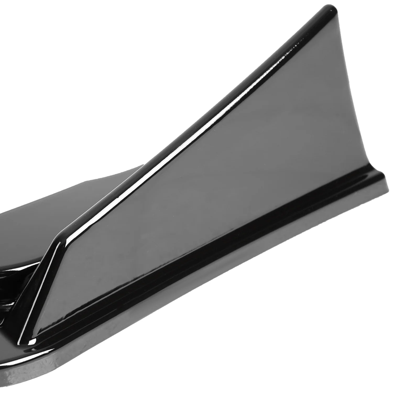 2014-2018 Infiniti Q50 Sport Glossy Black Polypropylene 3Pcs Bumper Lip - Image 5