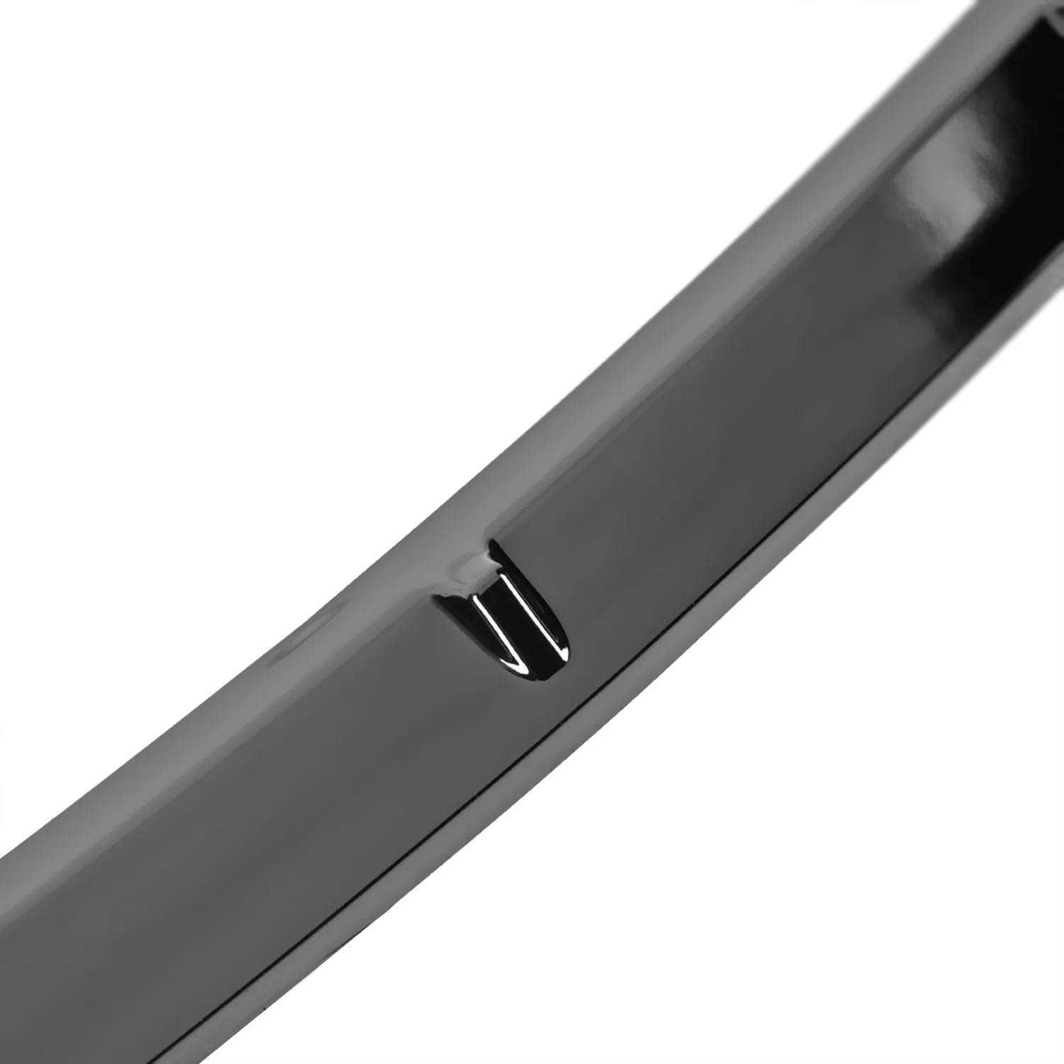 2014-2019 Ford Fiesta Glossy Black 3Pcs Front Bumper Lip Splitter Kit - Image 4
