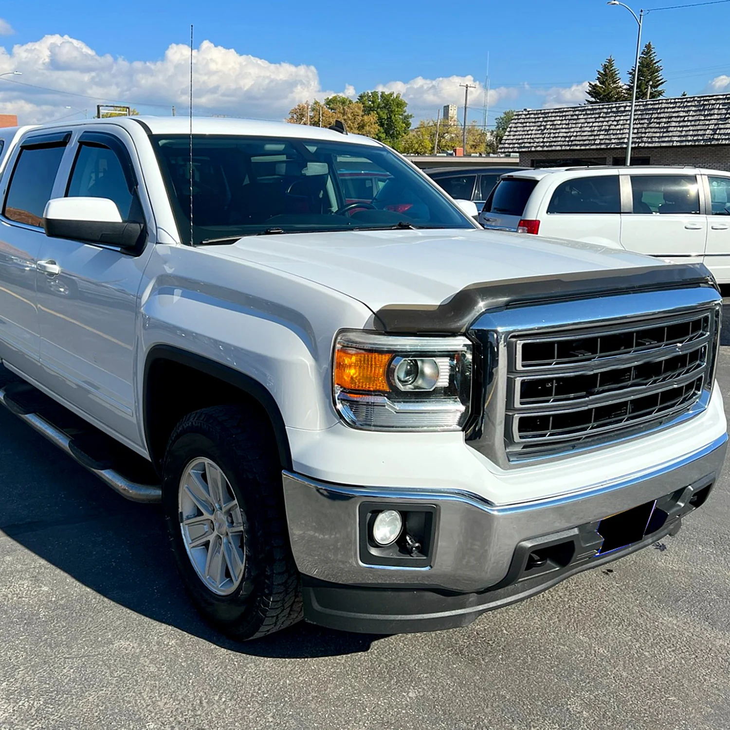 2014-2019 GMC Sierra 1500/2500 HD/3500 HD Projector Headlights Chrome/Clear - Image 10