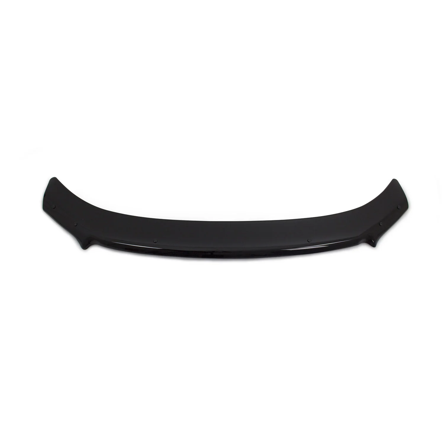 2014-2019 Toyota Land Cruiser Prado J150 Front Bug Shield Hood Deflector Black - Image 2