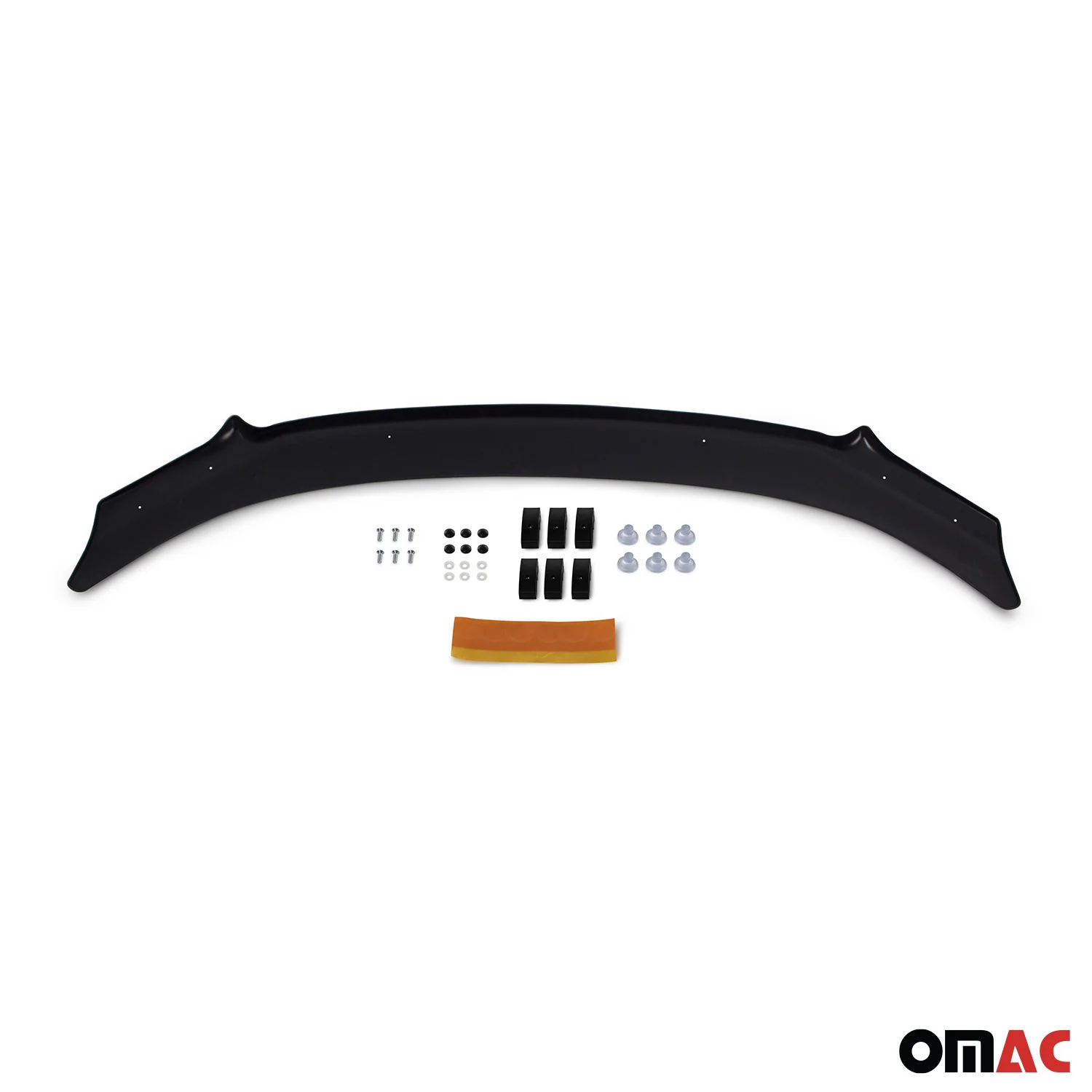 2014-2019 Toyota Land Cruiser Prado J150 Front Bug Shield Hood Deflector Black - Image 6