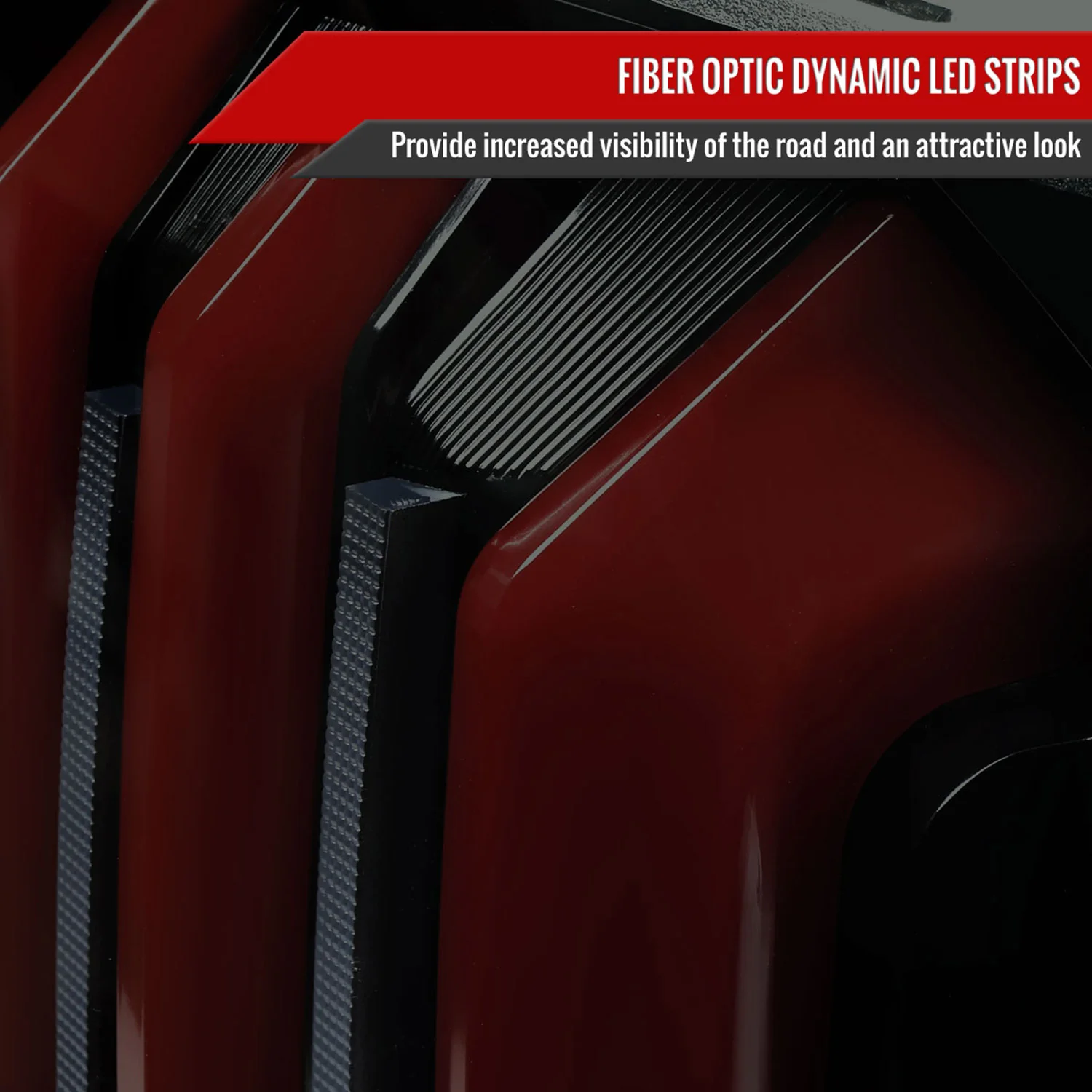 2014-2021 Toyota Tundra Facelift Full LED Tail Lights Signal Jet Black/Smoke - Image 4