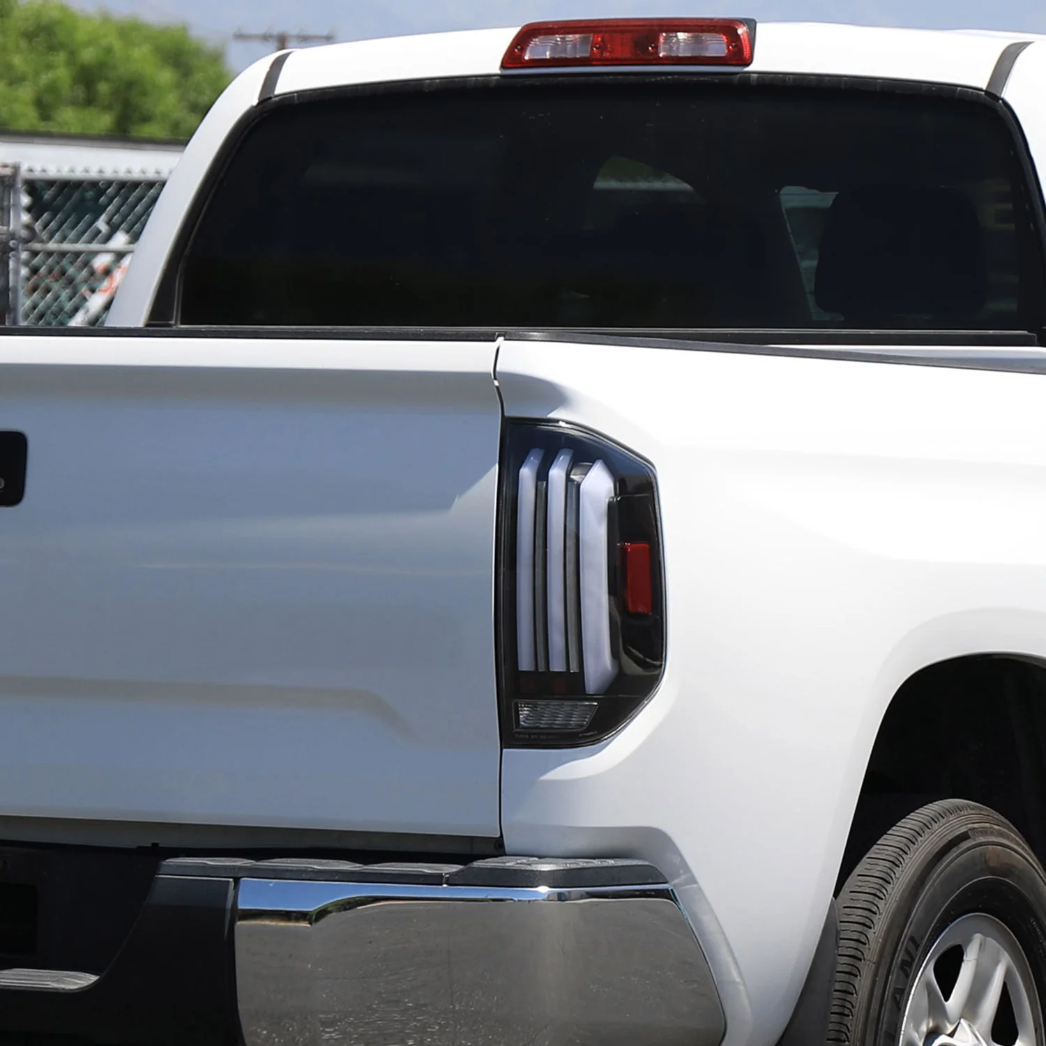 2014-2021 Toyota Tundra Facelift Full LED Tail Lights Turn Signal Matt Black - Image 10