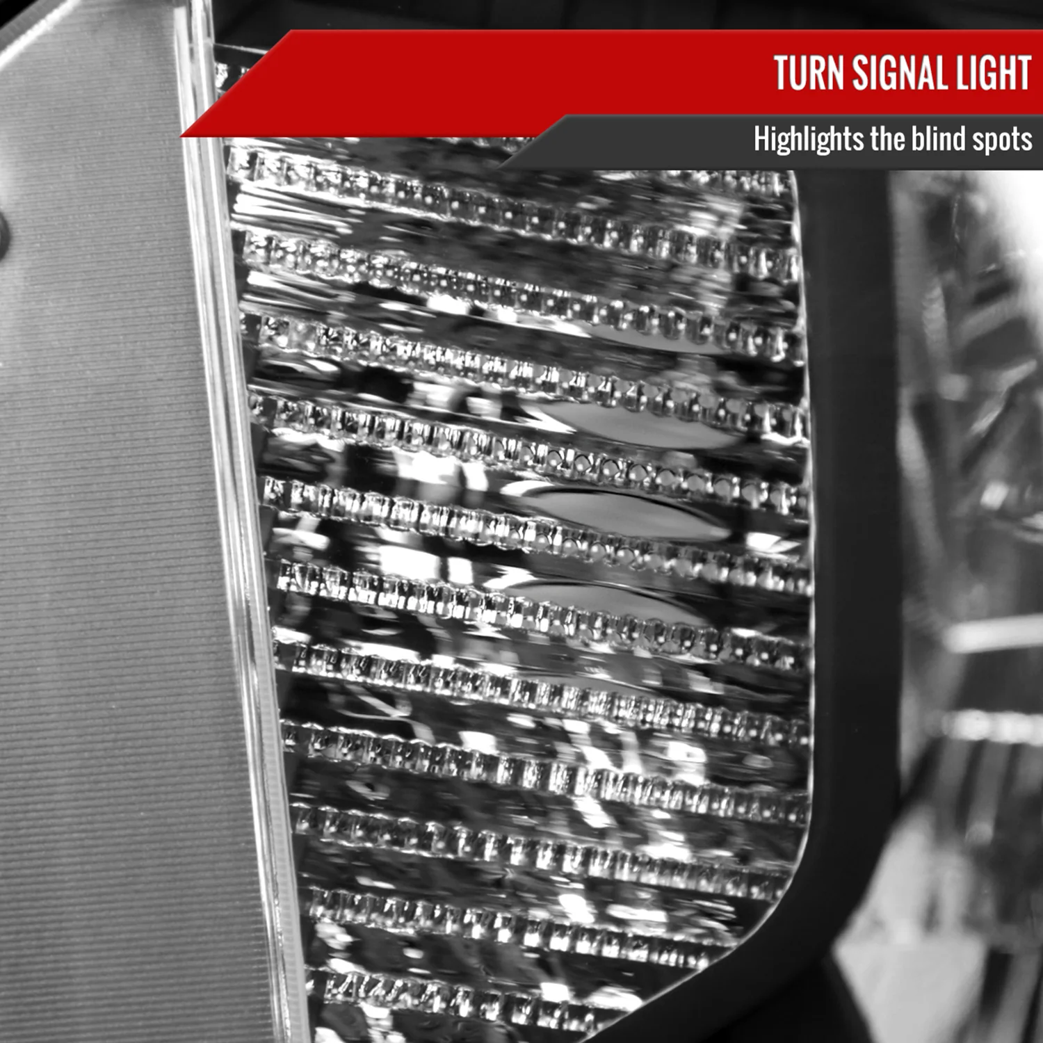 2014-2021 Toyota Tundra Factory Headlights w/LED Light Strip Matt Black/Clear - Image 5