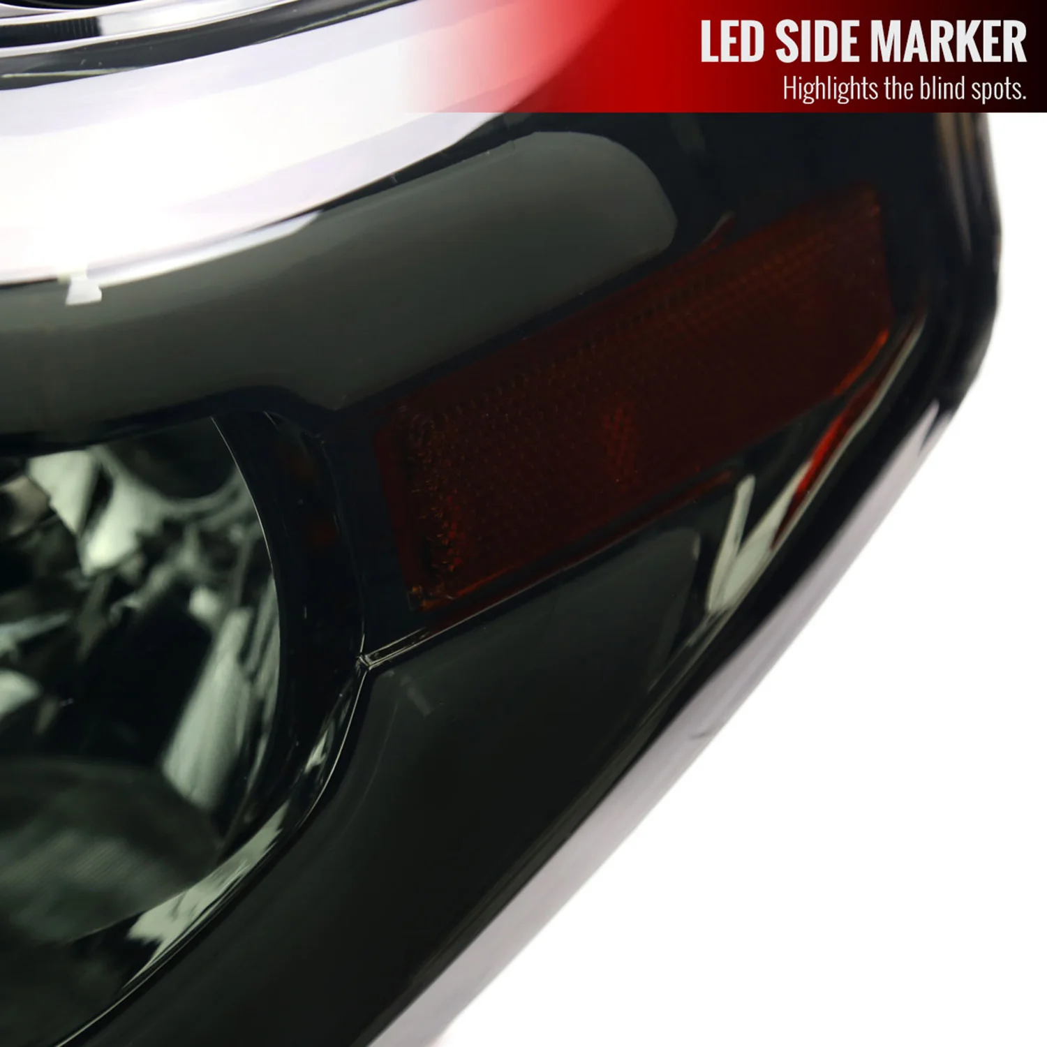 2014-2021 Toyota Tundra LED Bar Factory Style Headlights Chrome/Smoke Lens - Image 6