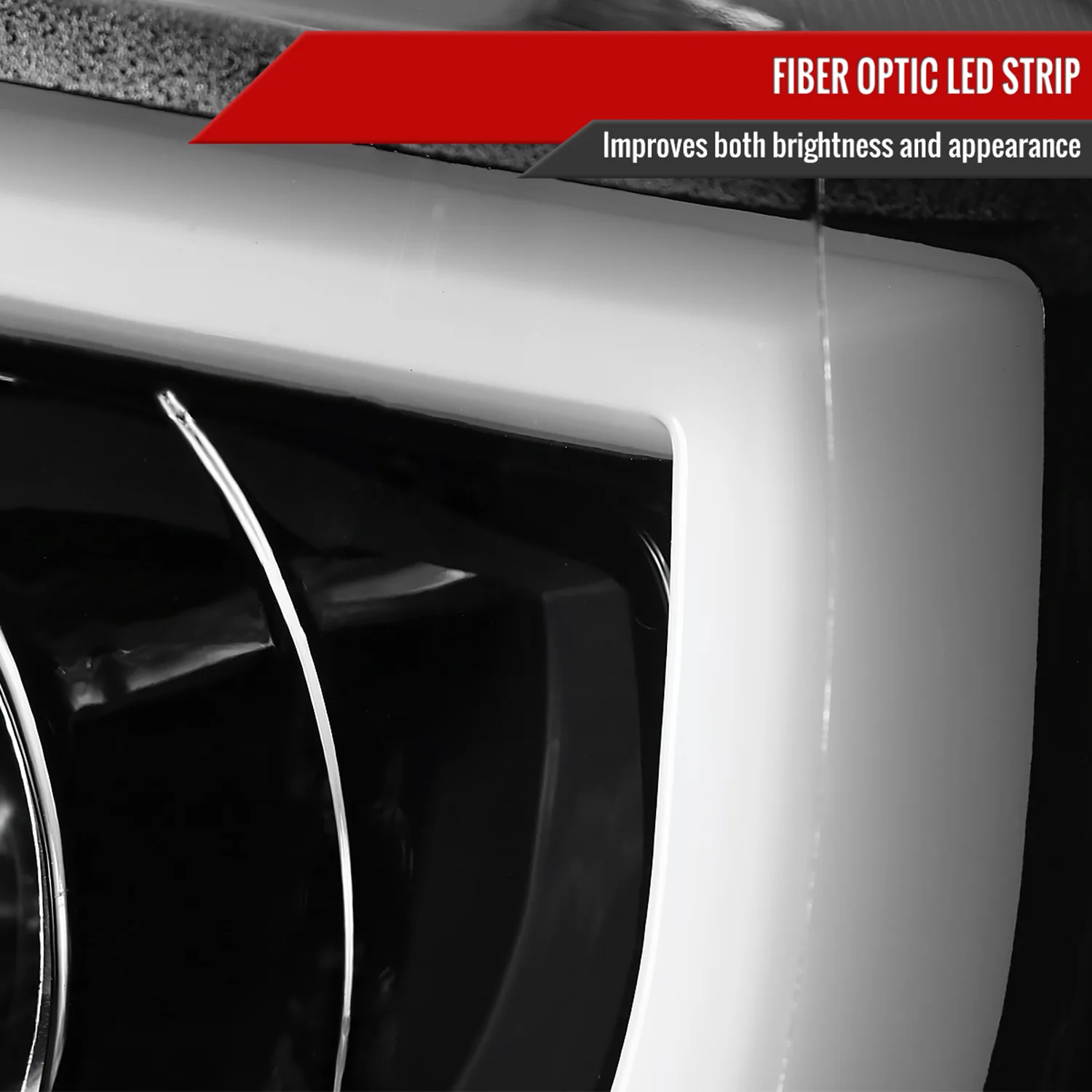 2014-2021 Toyota Tundra LED CBar Projector Headlights LED Signal Lights Black - Image 4