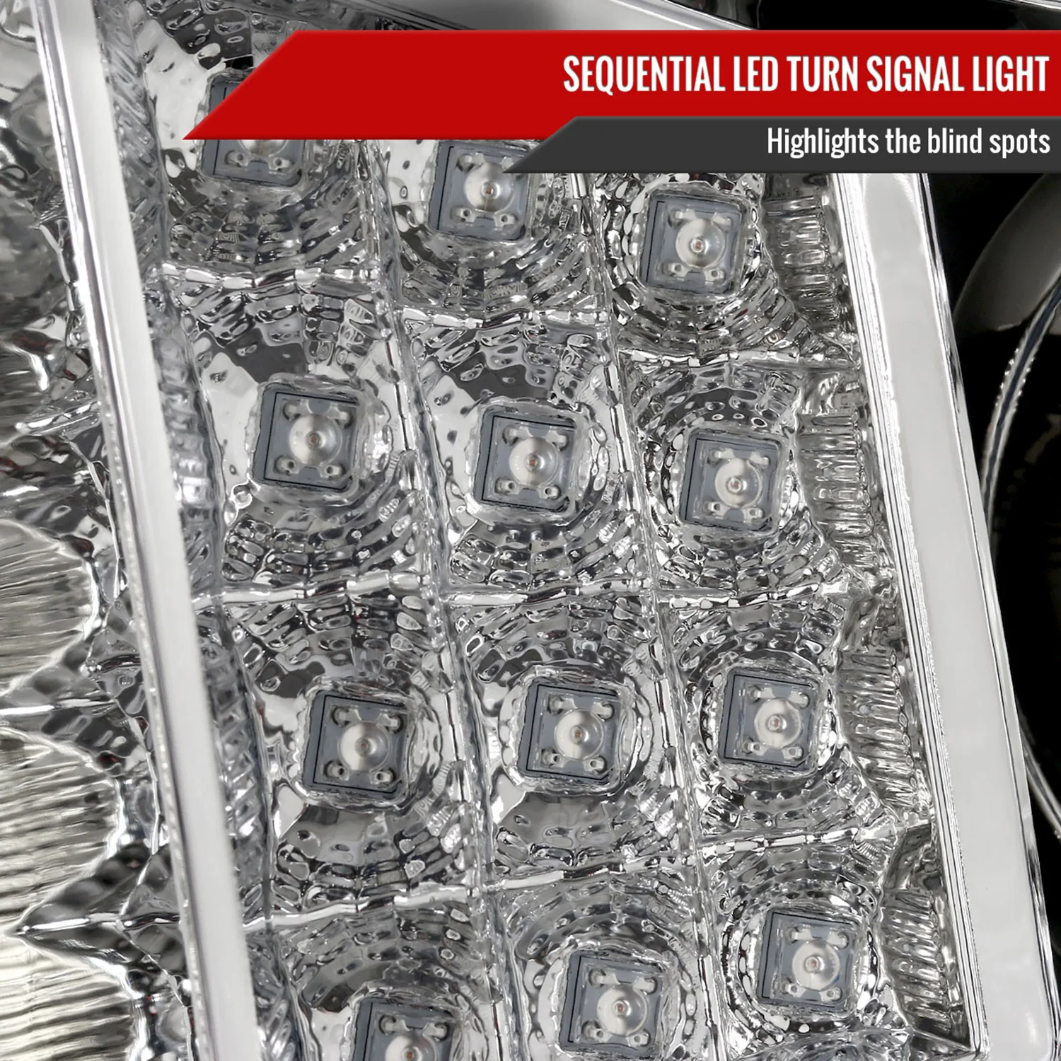 2014-2021 Toyota Tundra LED CBar Projector Headlights Signal Lights Chrome - Image 5