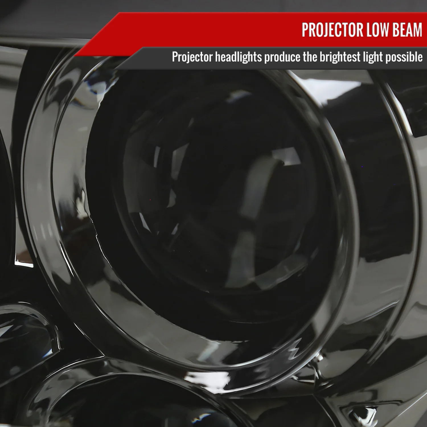 2015-2017 Ford F-150 LED Bar Projector Headlights Chrome / Smoked Lens - Image 4