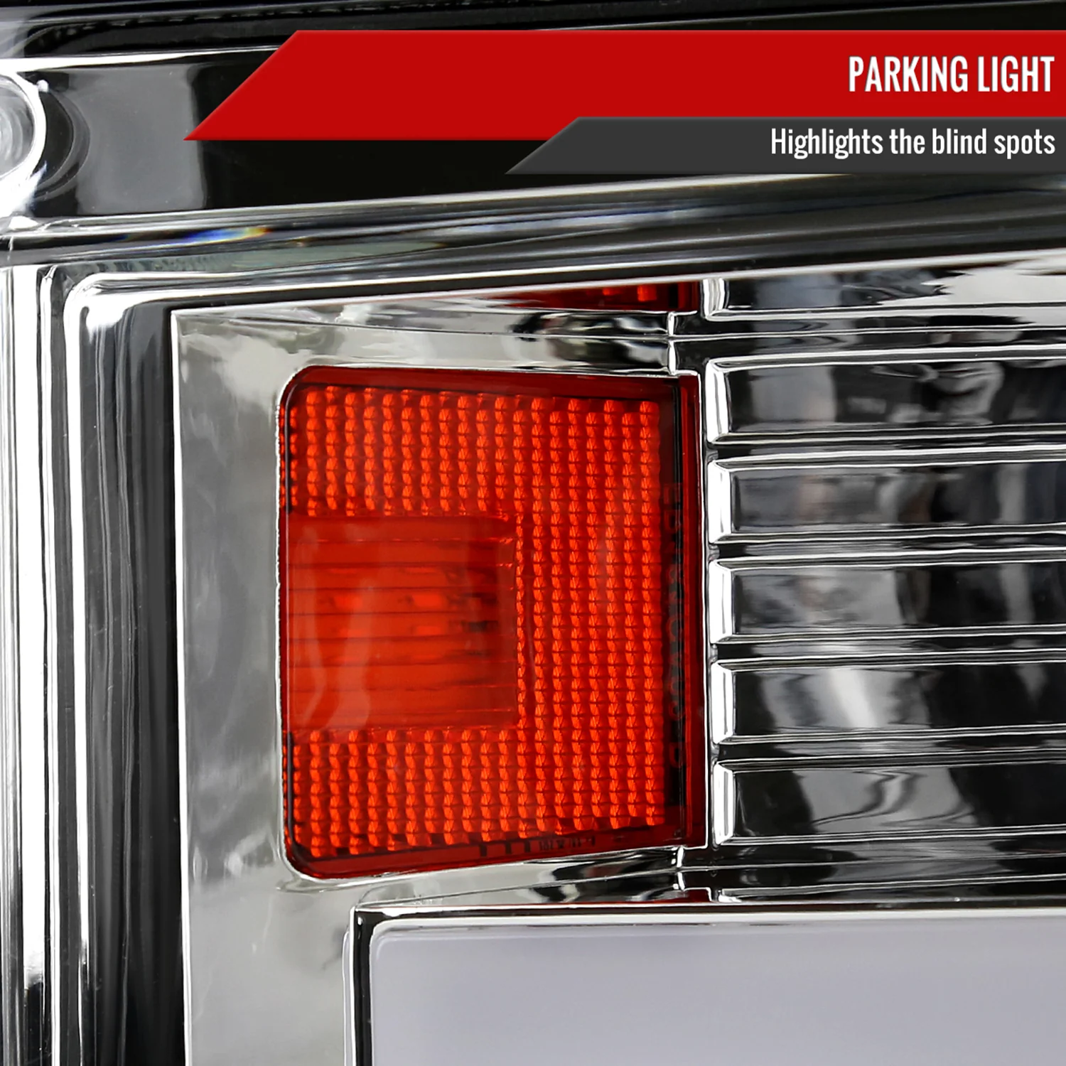 2015-2017 Ford F-150 LED Bar Projector Headlights Turn Signals Chrome / Clear - Image 6