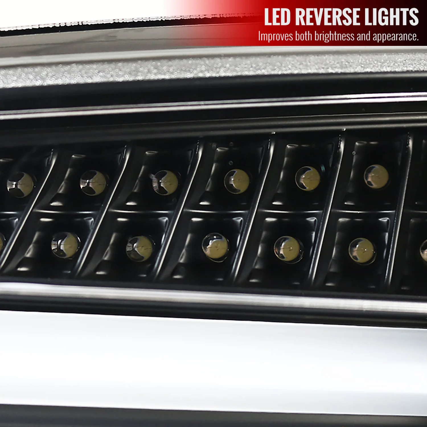 2015-2017 VW GTI/Golf LED Tail Lights Matte Black Housing/Clear Lens - Image 3