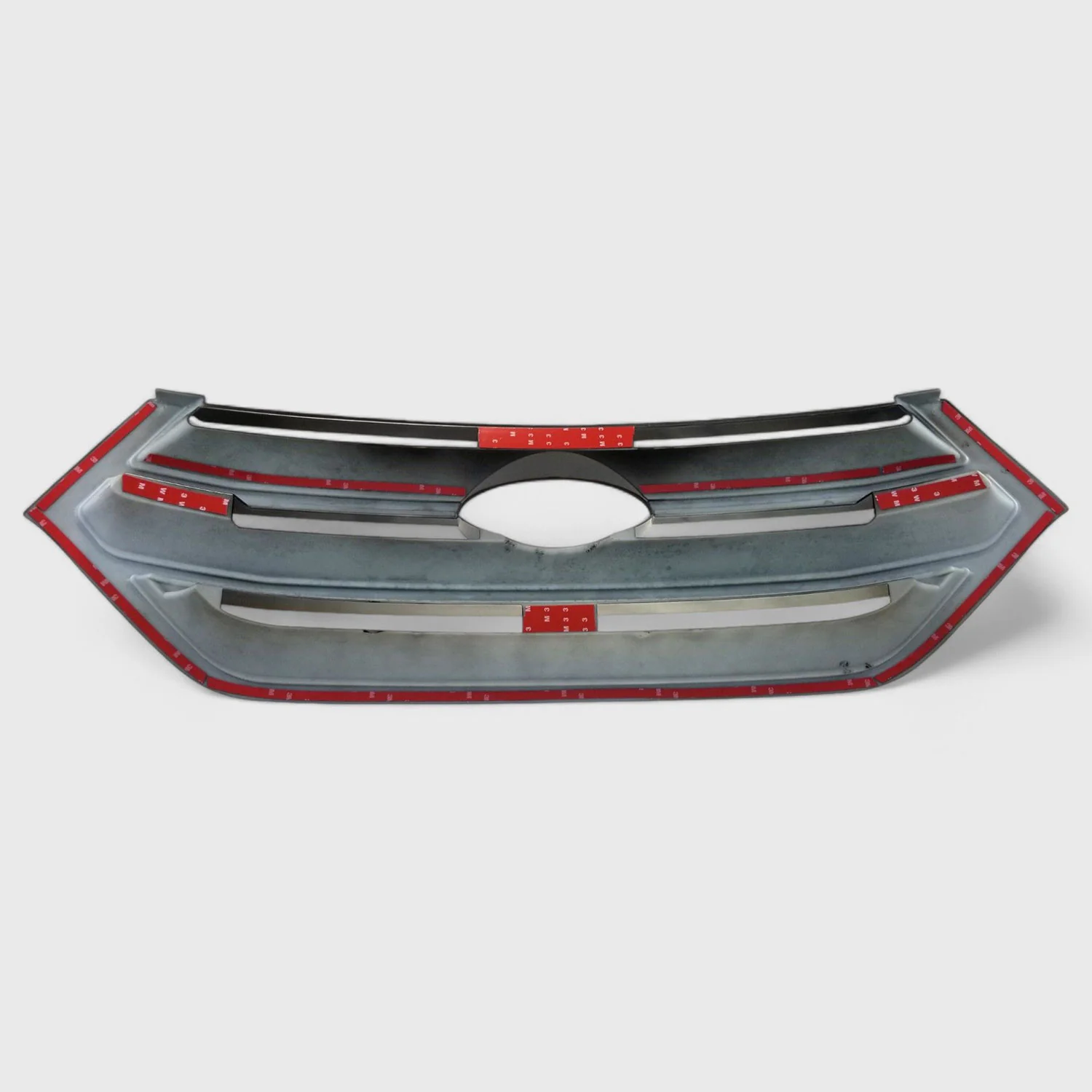 2015-2018 Ford Edge Grille Overlay Gloss Black 1Pcs ABS Plastic - Image 3