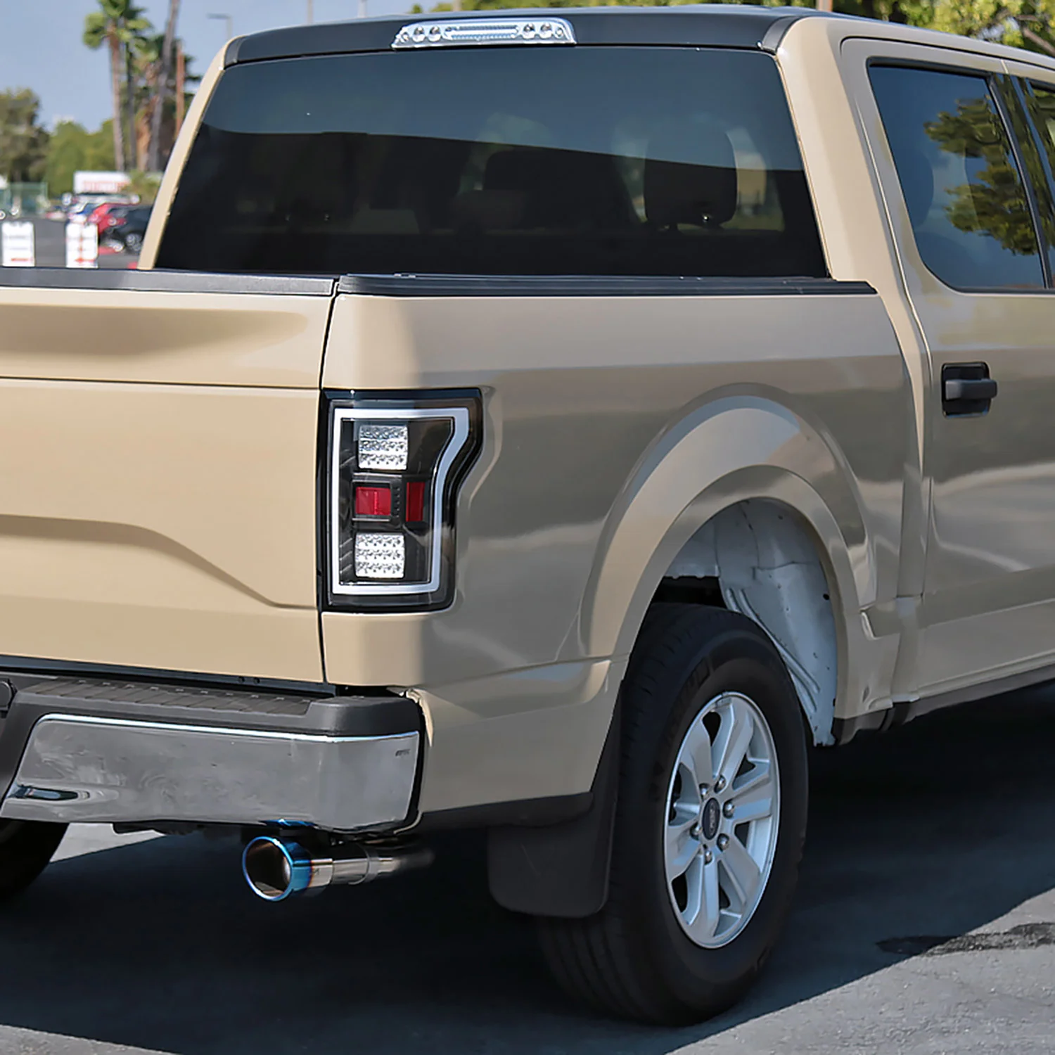 2015-2018 Ford F-150 Front &Rear Mud Flap Splash Guards Models w/out Wheel Lip - Image 9