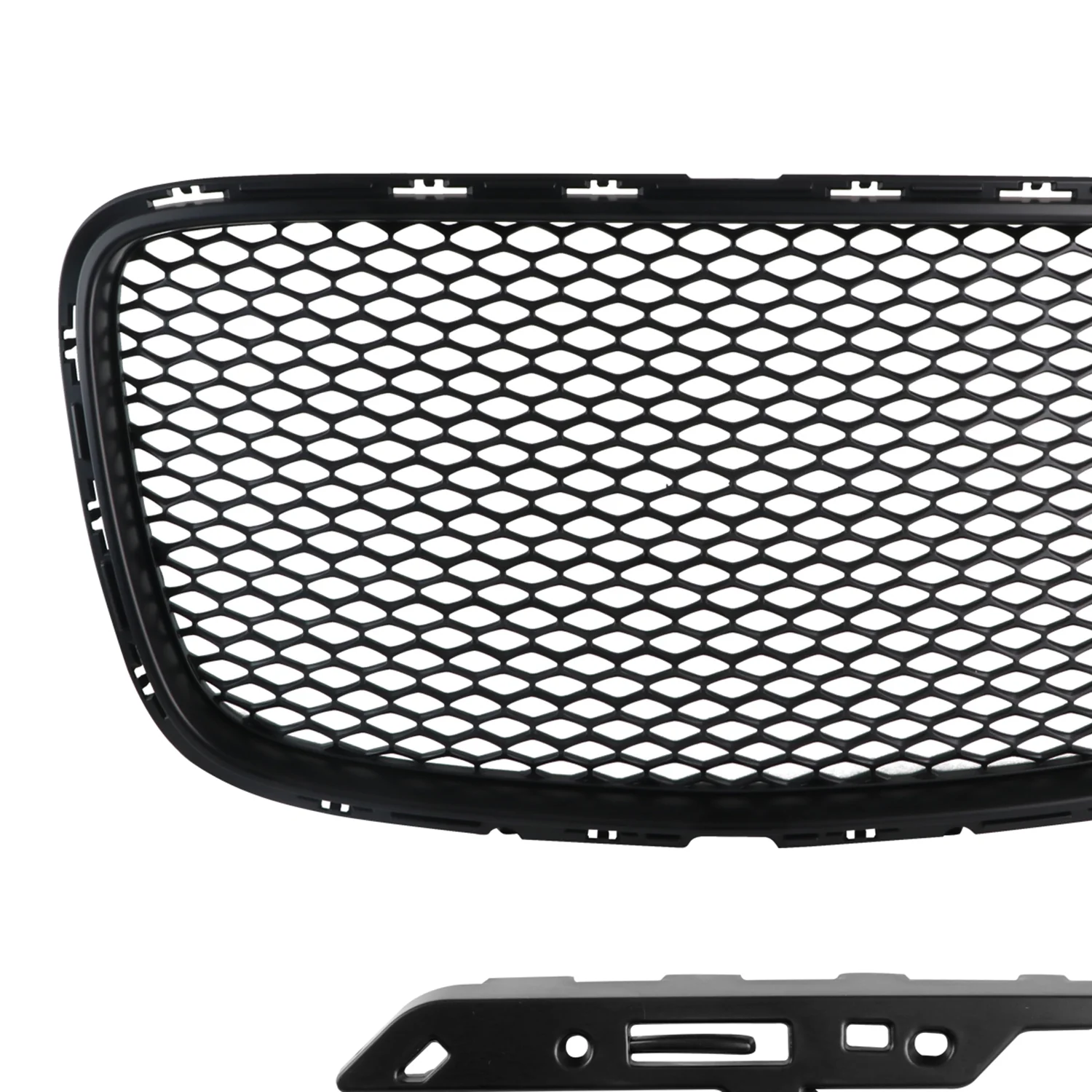 2015-2019 Chrysler 300 Black ABS Mesh Grille - Image 8