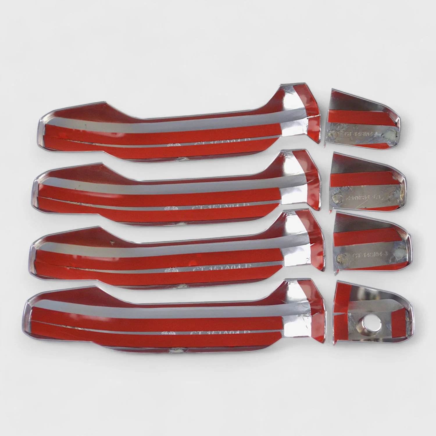 2015-2020 Chevrolet Tahoe Door Handle Cover Chrome 8Pcs ABS Plastic - Image 3