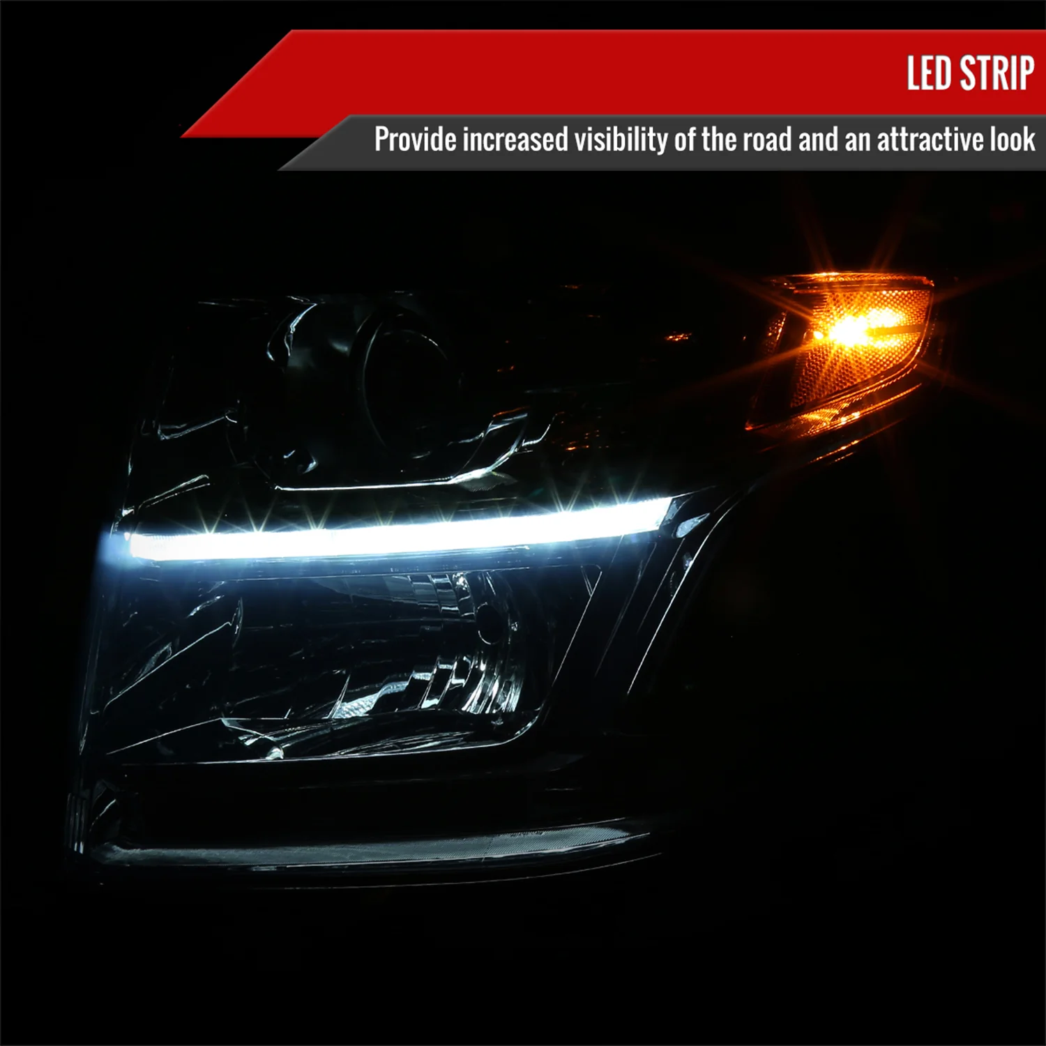 2015-2020 Chevy Tahoe Suburban/ 16-202019 Suburban 3500HD Headlights LED Smoke - Image 2