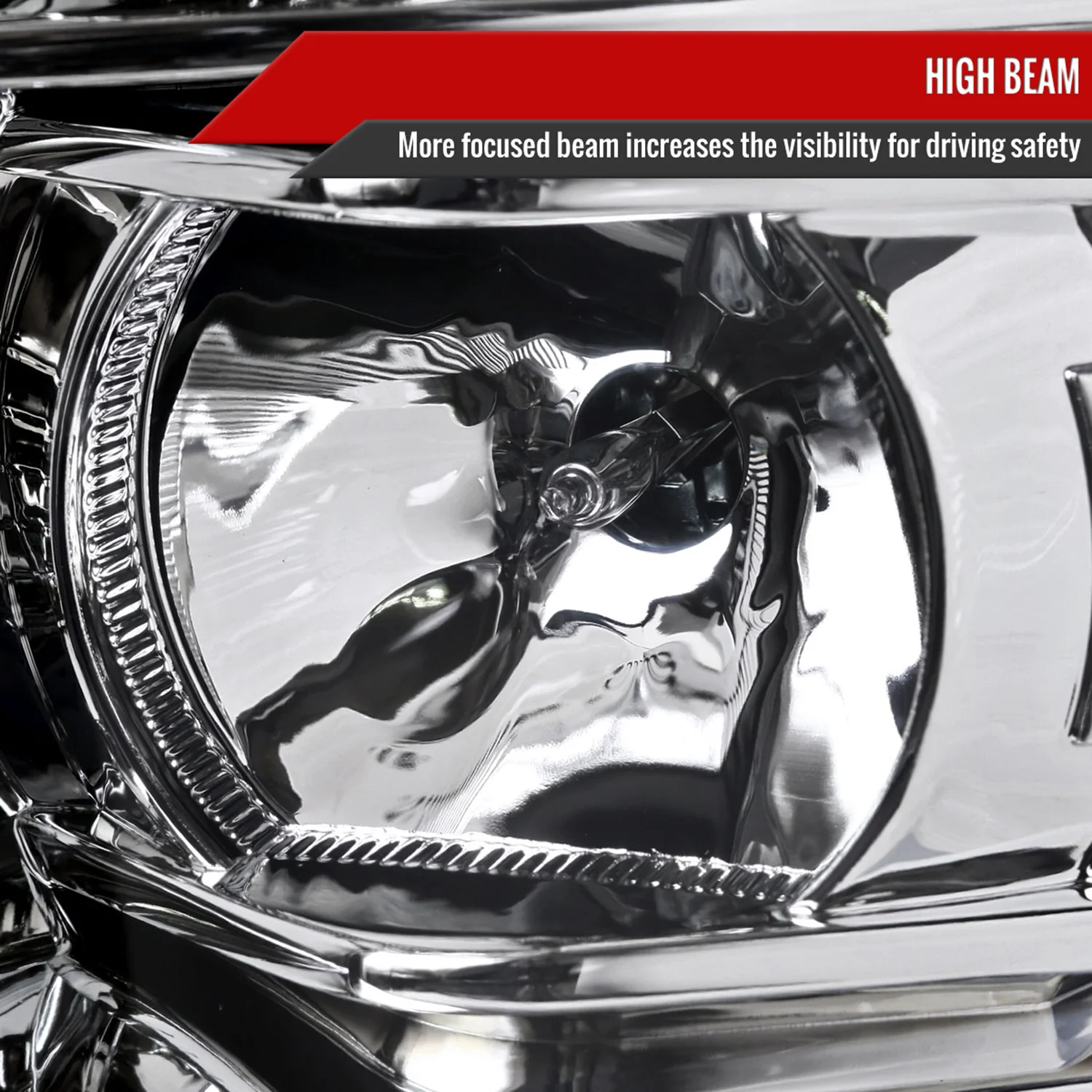 2015-2020 Chevy Tahoe Suburban/ 3500HD LED C-Bar Headlights LED Signal Chrome - Image 3