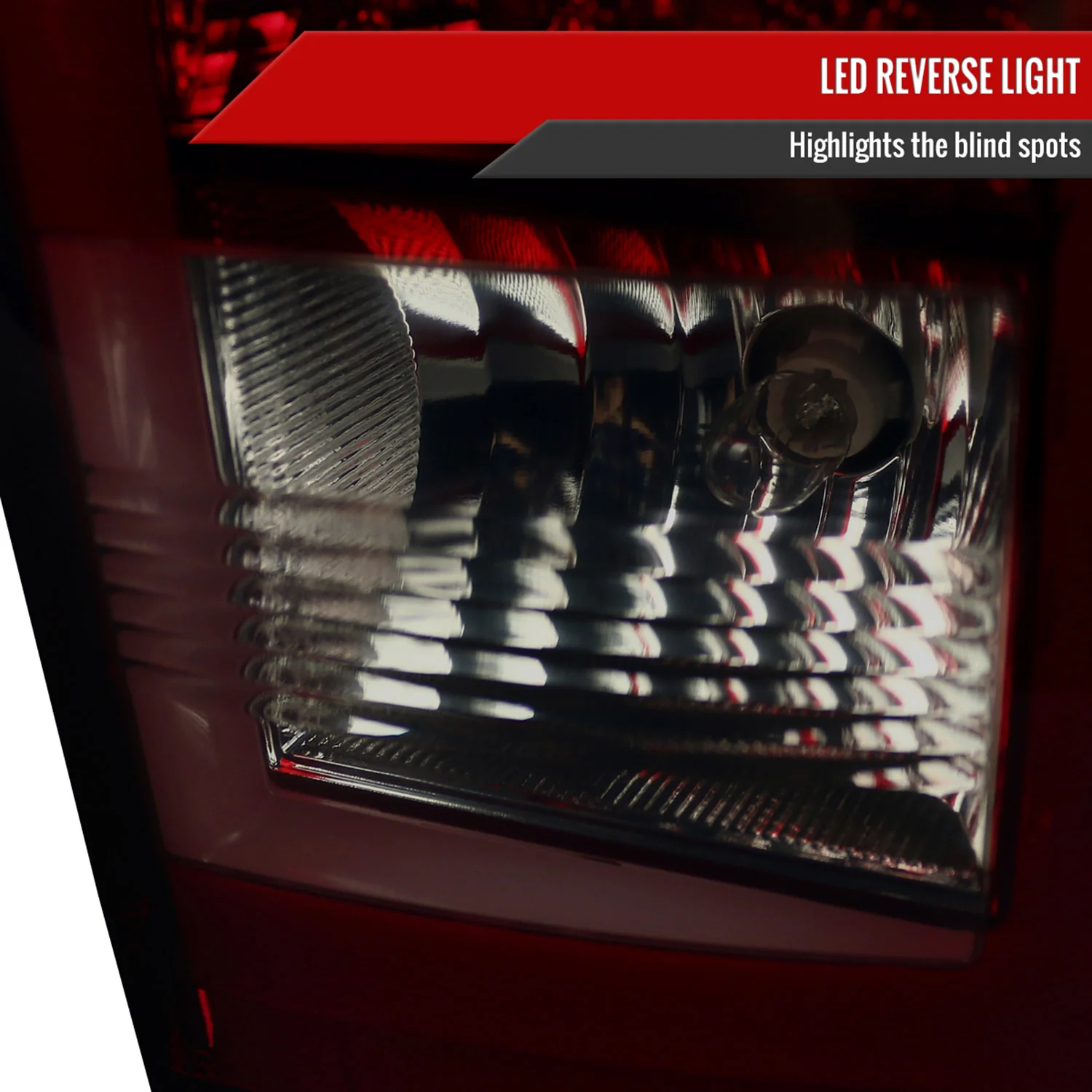 2015-2020 Chevy Tahoe/Suburban LS LT LTZ LED Tail Lights Chrome/Red Smoke - Image 5