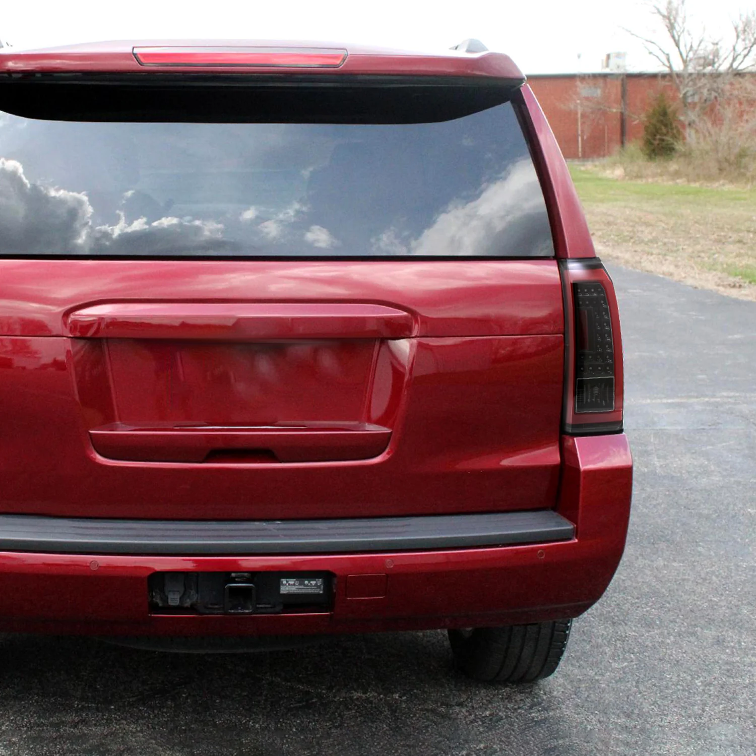 2015-2020 Chevy Tahoe/Suburban LS LT LTZ LED Tail Lights Jet Black/Clear - Image 10