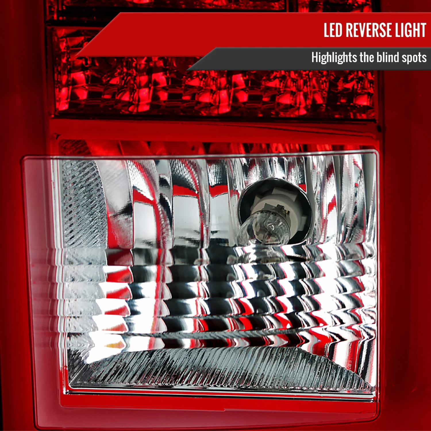 2015-2020 Chevy Tahoe/Suburban LS LT LTZ Premier LED Tail Lights Chrome/Red - Image 5
