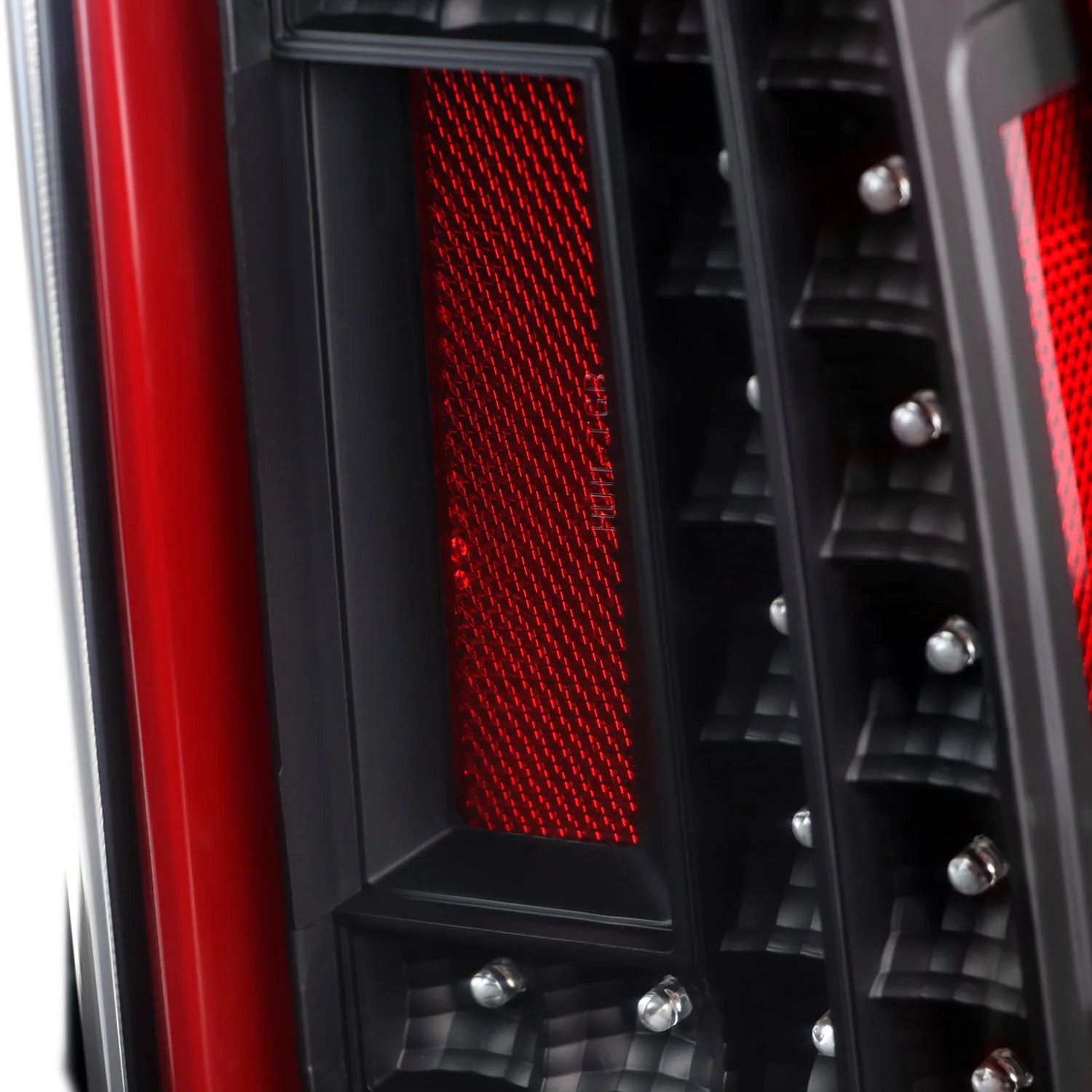 2015-2020 Chevy Tahoe/Suburban LS LT LTZ Premier Red Bar LED Tail Lights Black - Image 6