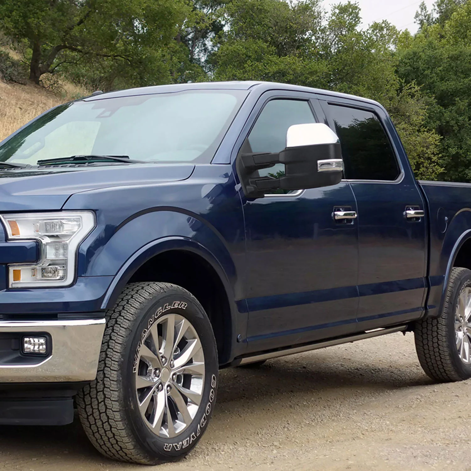2015-2020 Ford F-150 Heated 8Pin/22Pin Chrome Towing Mirrors & Turn Signal - Image 10