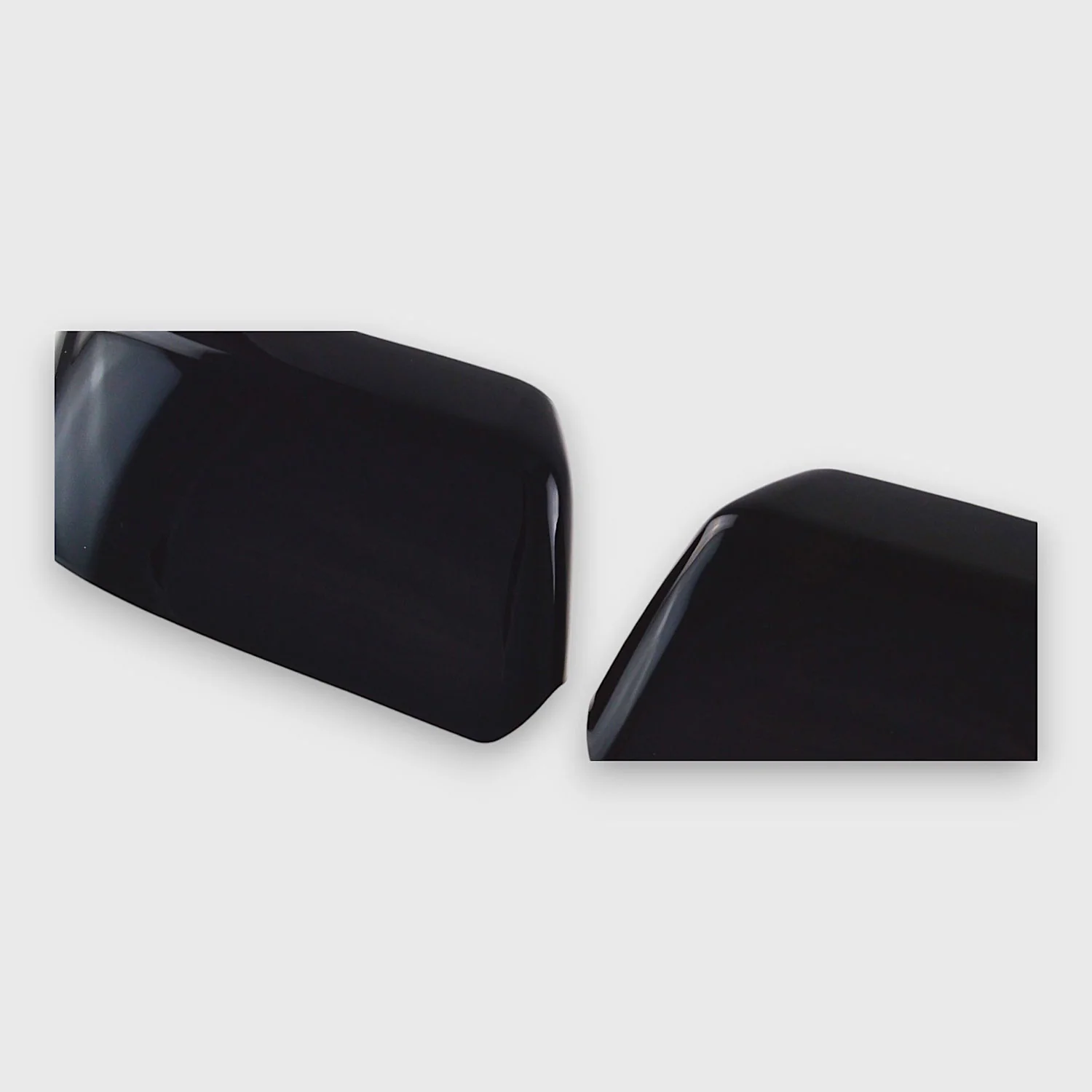 2015-2020 GMC Yukon Mirror Cover Caps Gloss Black 2Pcs ABS Plastic - Image 2