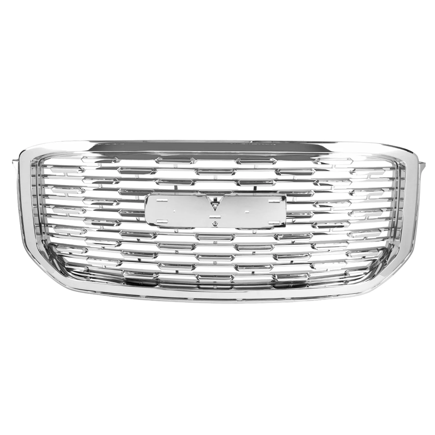 2015-2020 GMC Yukon/Yukon XL Chrome ABS Denali Style Mesh Grille - Image 7