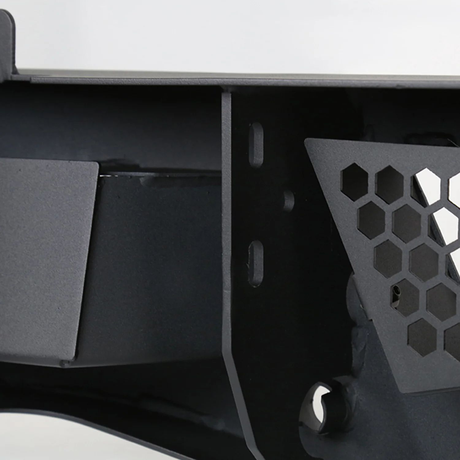 2015-2021 Chevy Colorado/ GMC Canyon Black Heavy Duty Steel Rear Step Bumper - Image 8