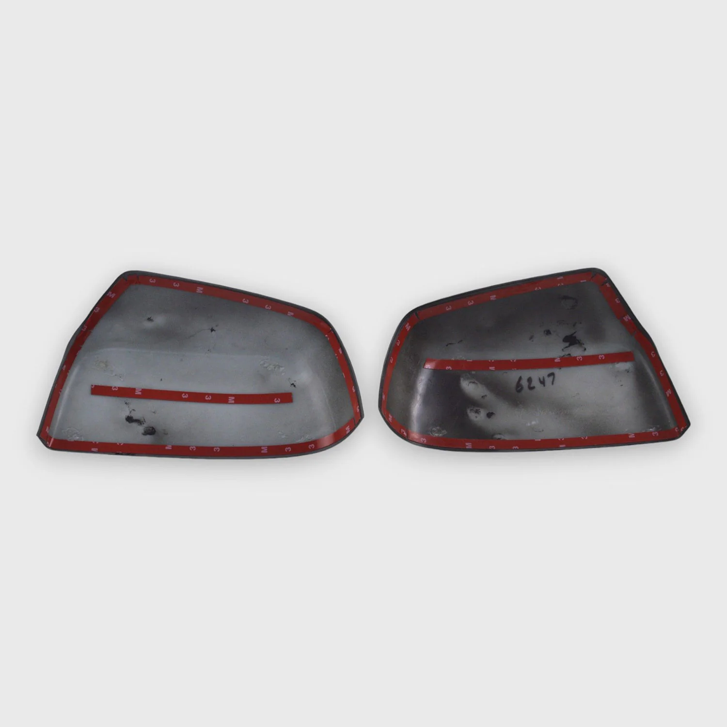 2015-2022 Chevrolet Colorado / GMC Canyon Mirror Cover Caps Gloss Black 2Pcs ABS Plastic - Image 3